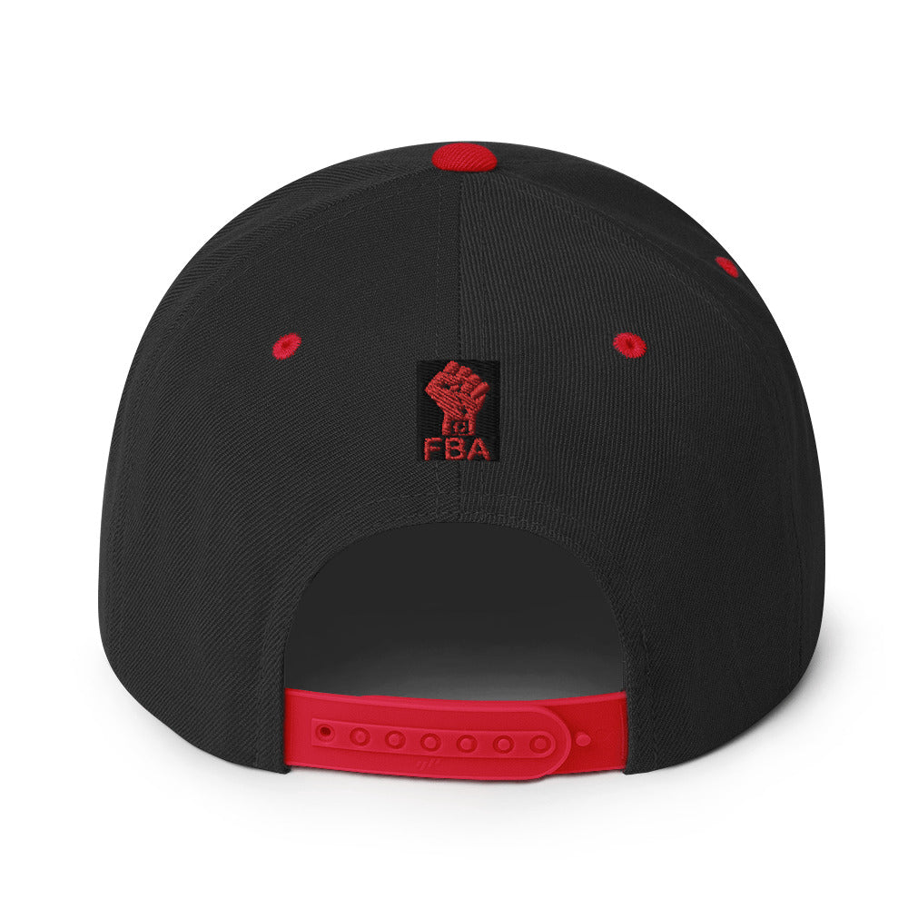 Snapback FBA Hat Red