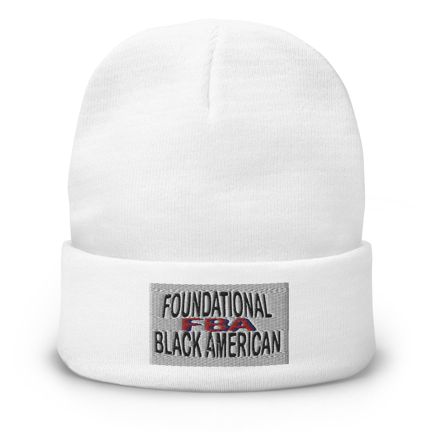 Embroidered FBA Beanie