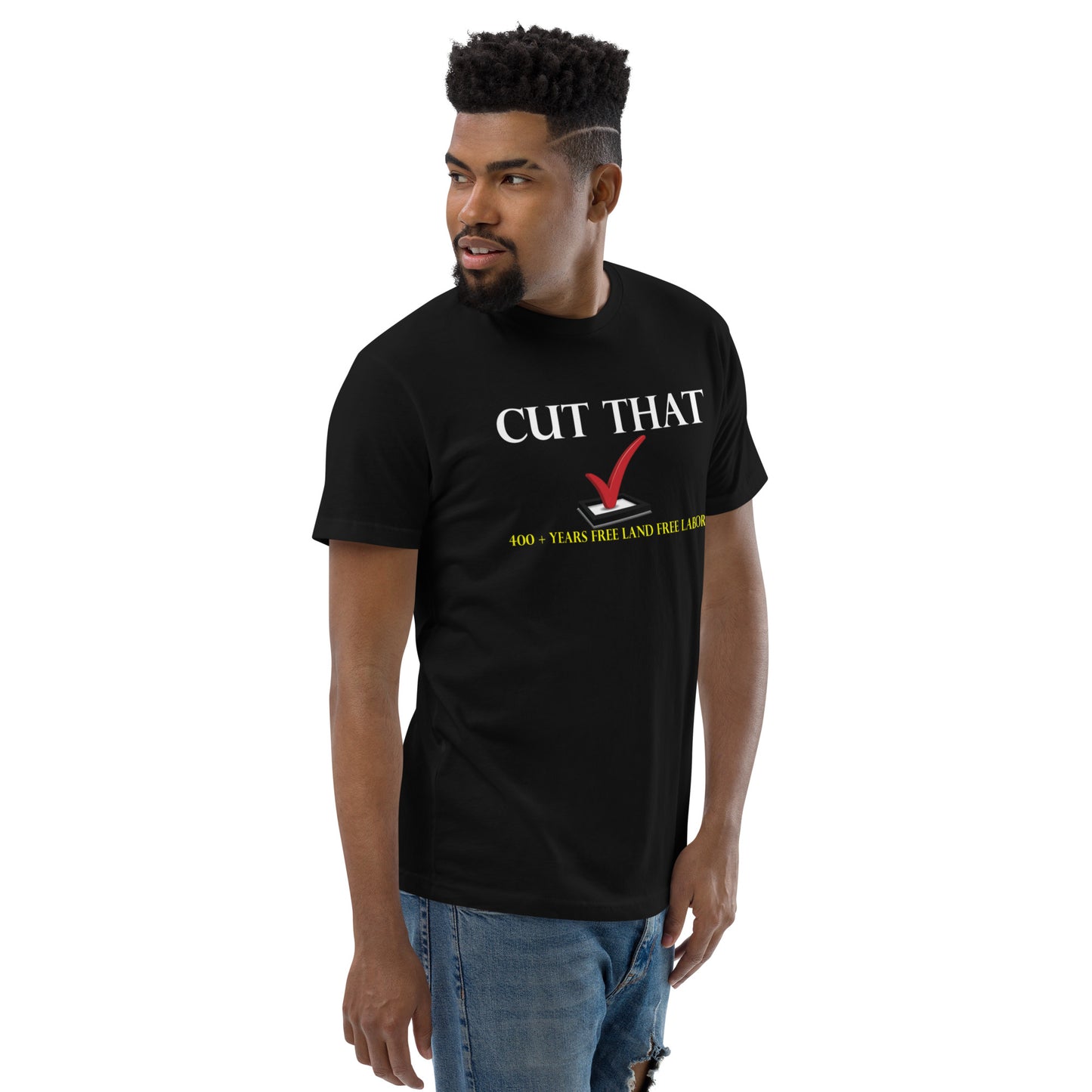 Short Sleeve the check T-shirt