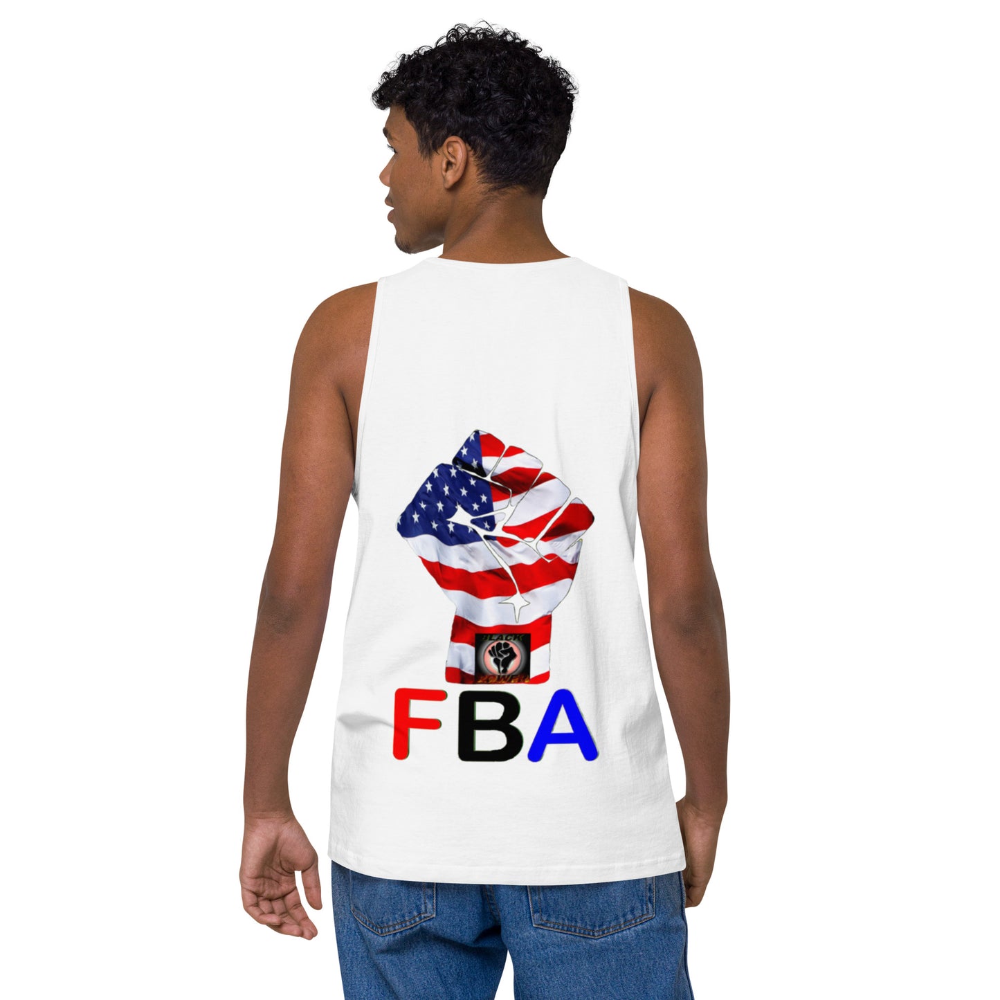 Men’s premium FBA tank top