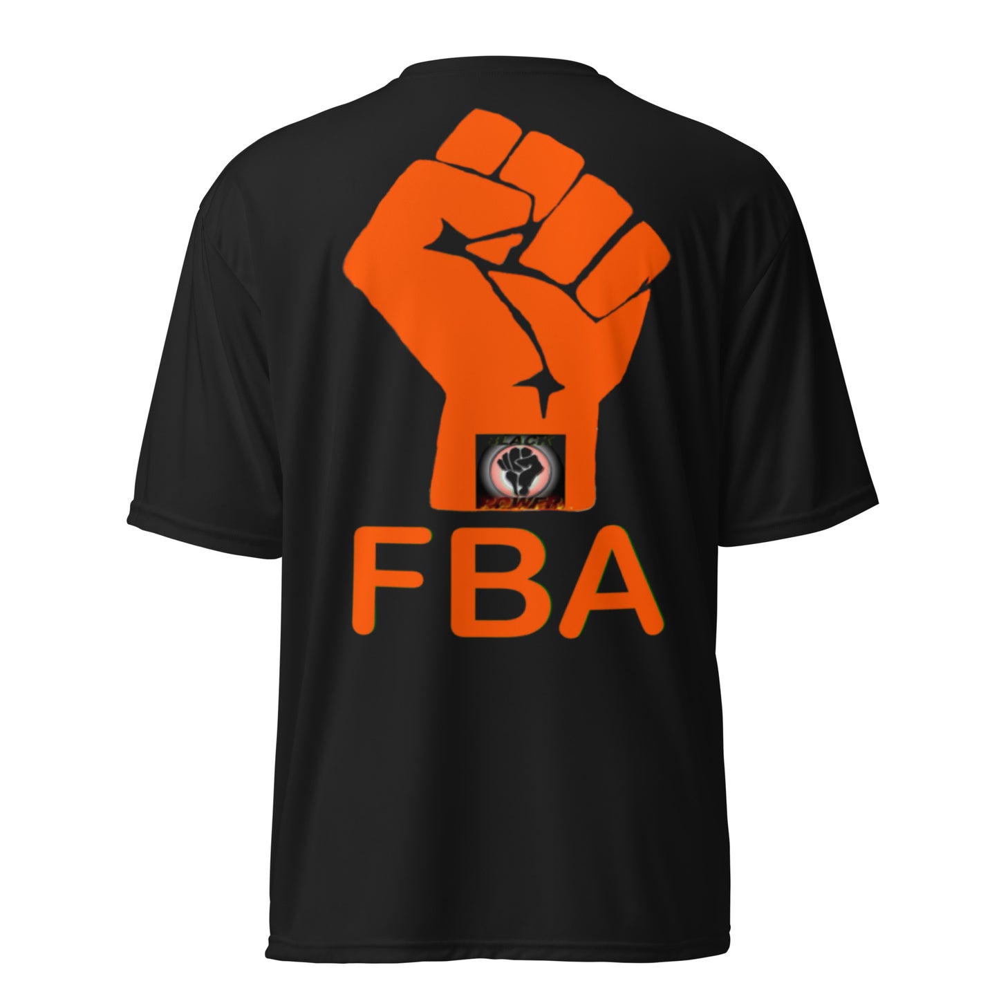 Unisex performance FBA crew neck t-shirt