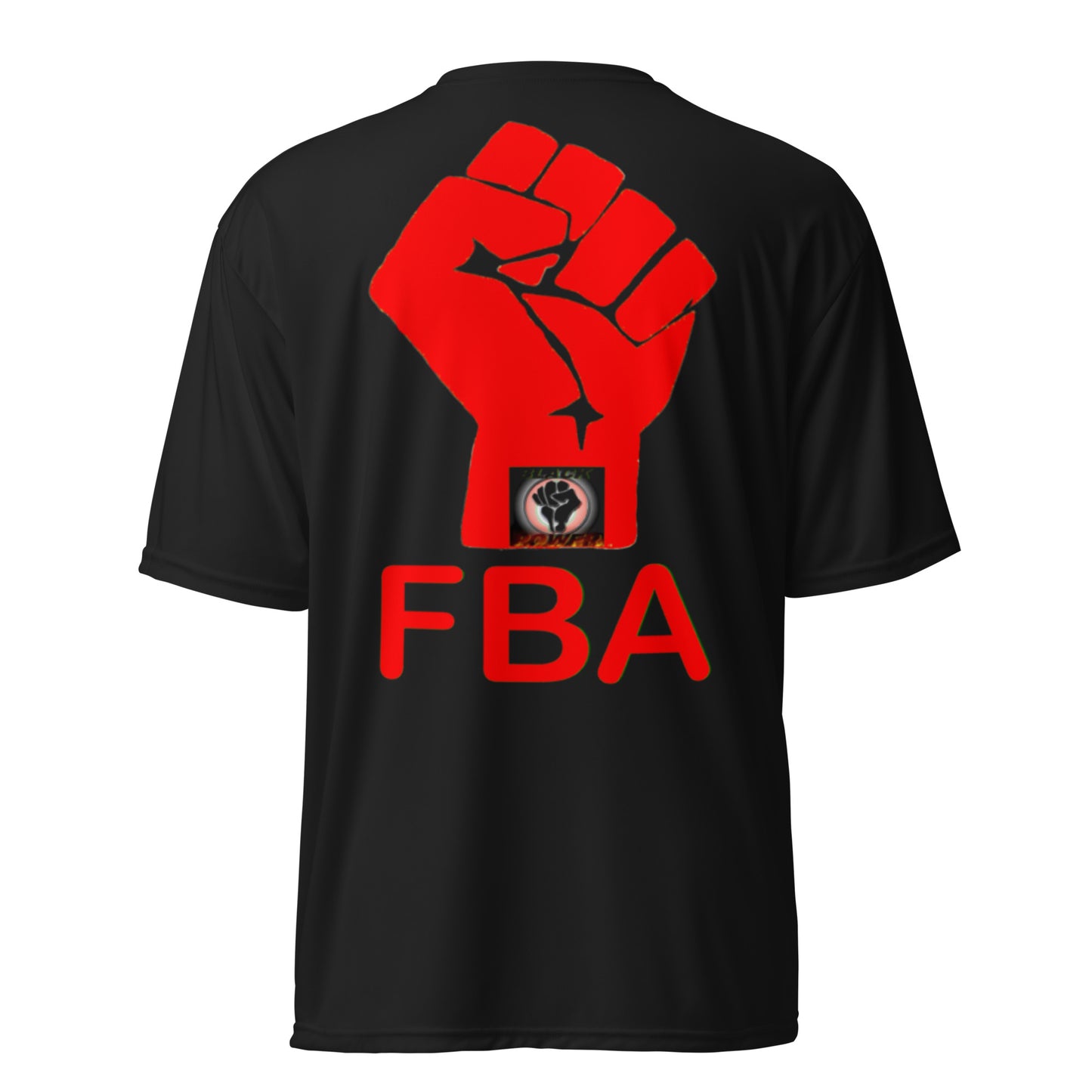 Unisex performance crew neck FBA t-shirt