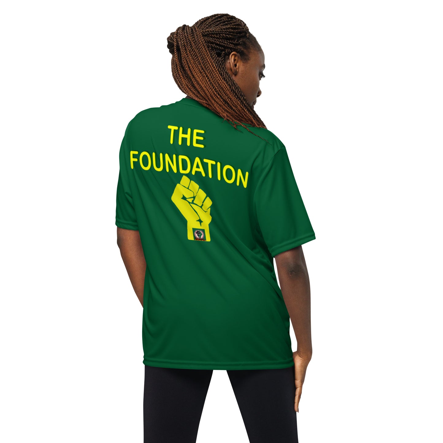 Unisex performance FBA crew neck t-shirt