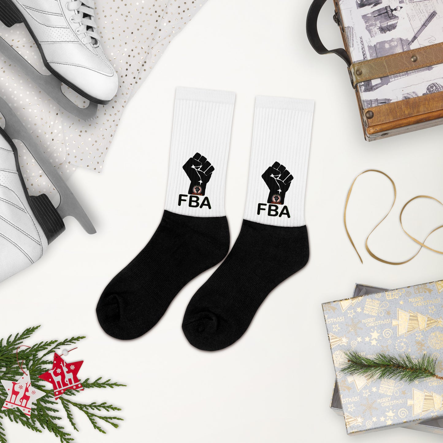 FBA Socks Black