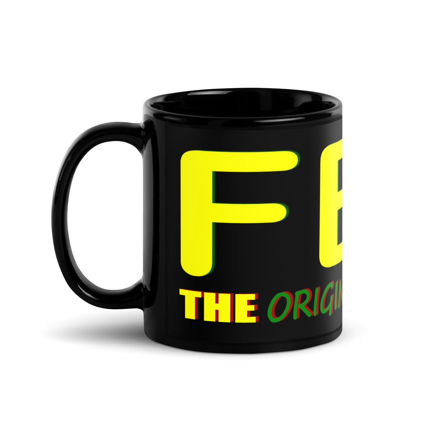 Black Glossy Mug