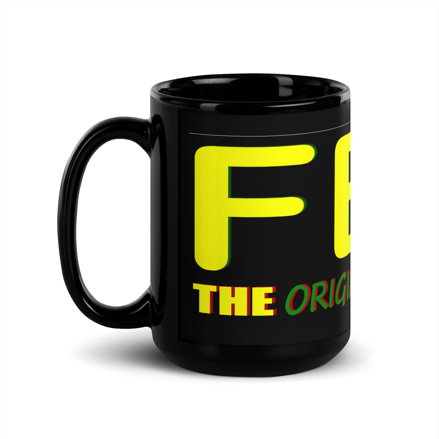 Black Glossy Mug