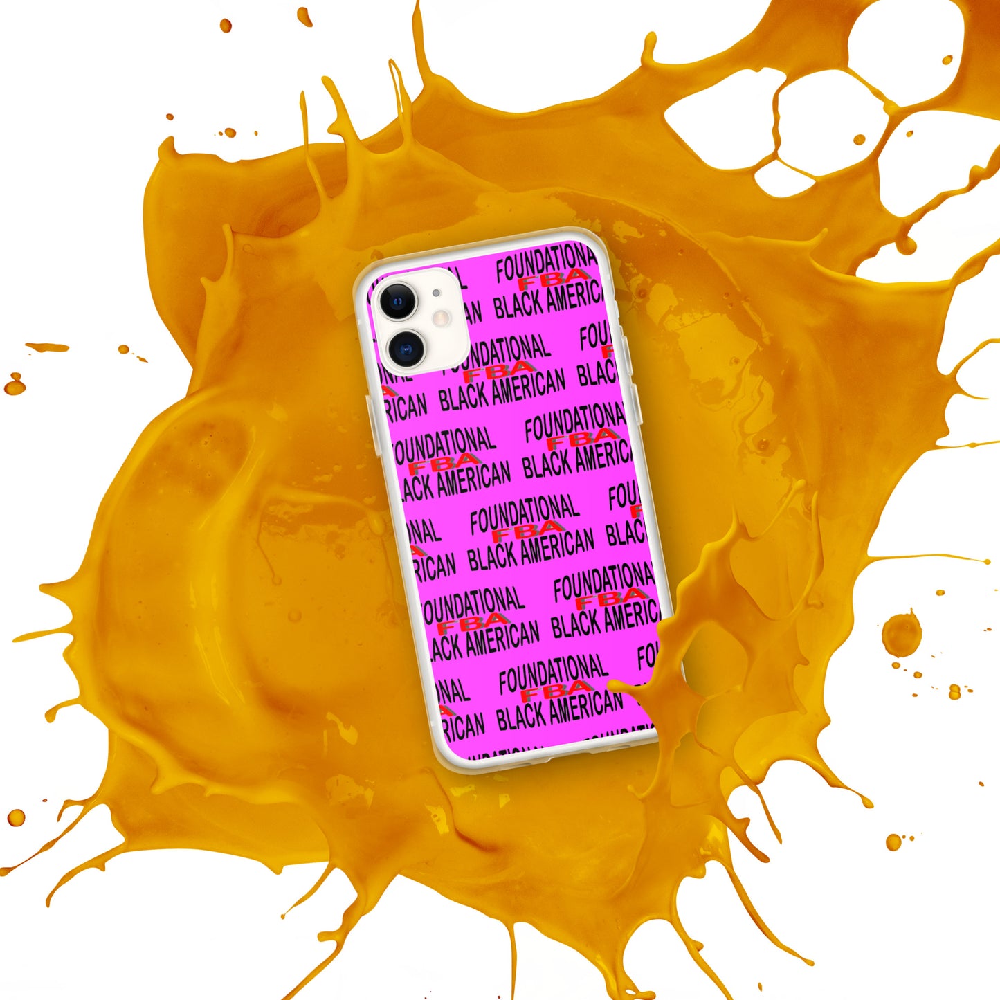 Clear FBA Case for iPhone® PINK