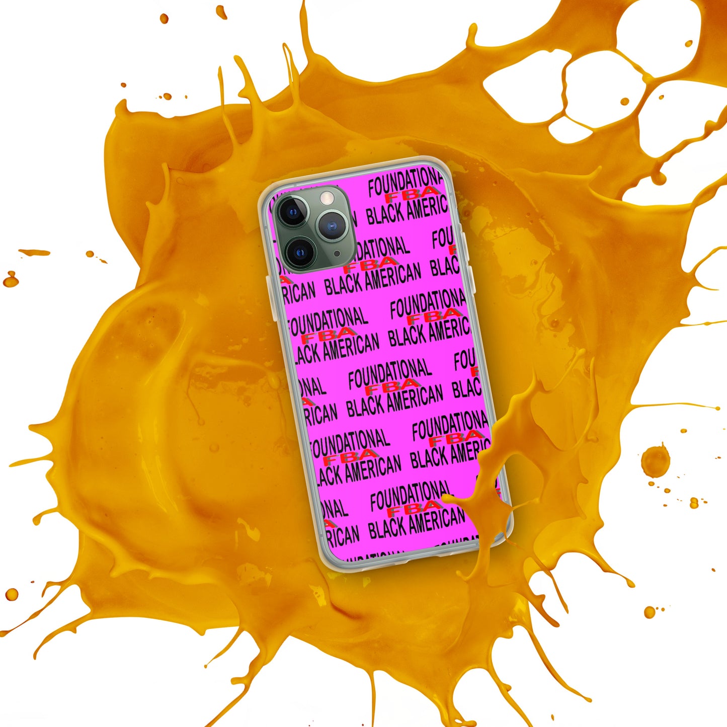 Clear FBA Case for iPhone® PINK