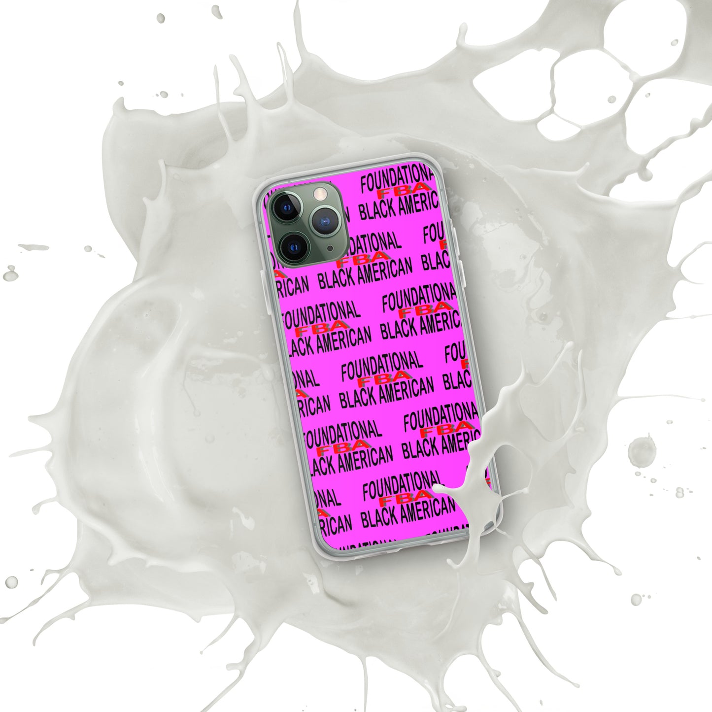 Clear FBA Case for iPhone® PINK