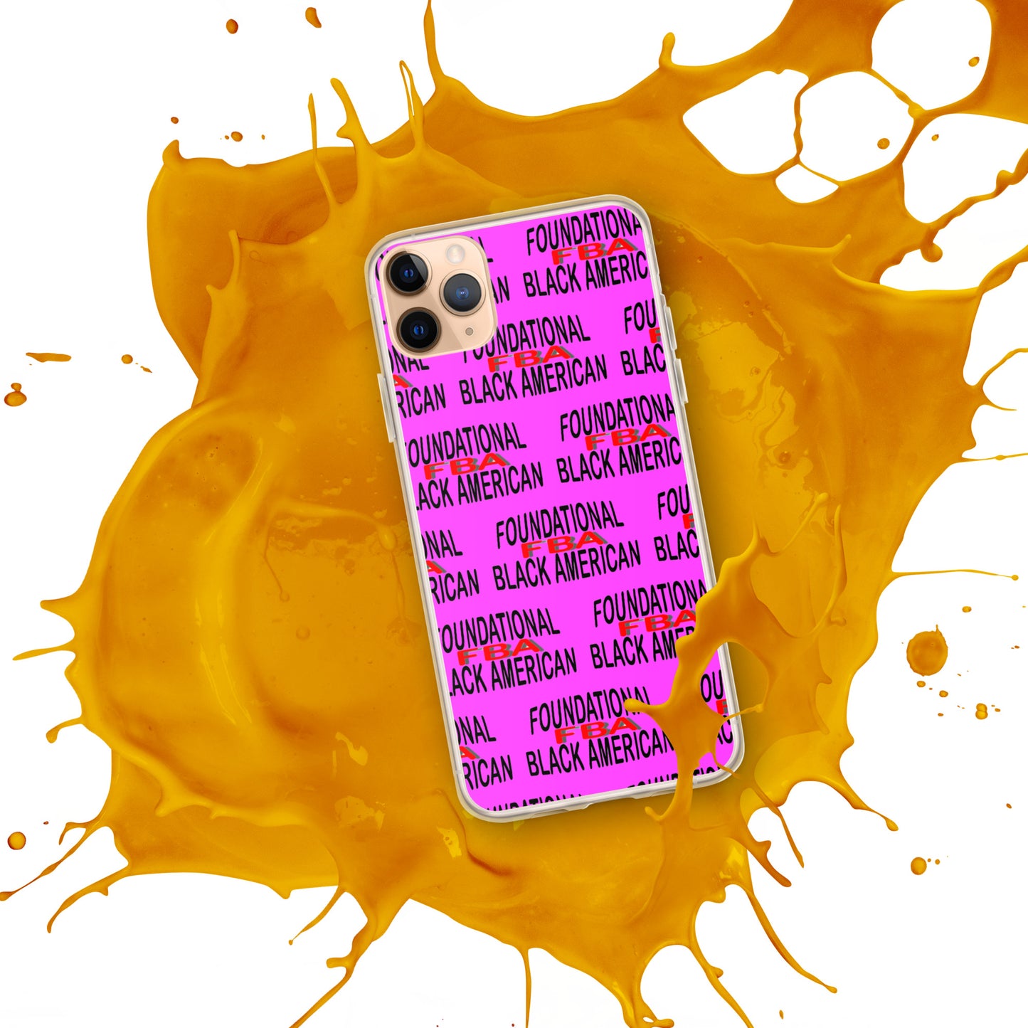 Clear FBA Case for iPhone® PINK