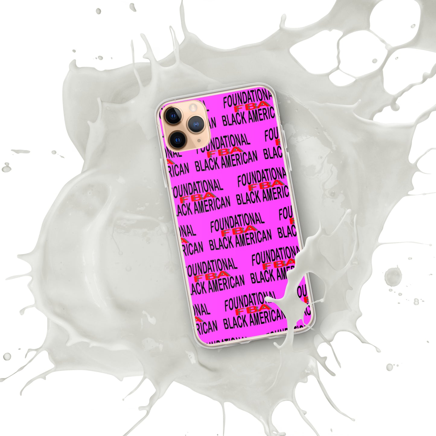 Clear FBA Case for iPhone® PINK