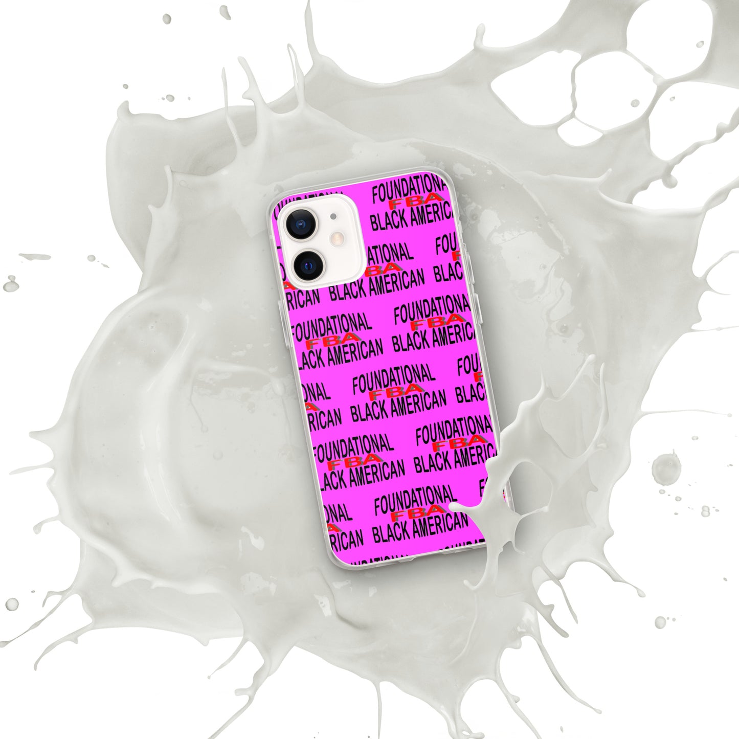 Clear FBA Case for iPhone® PINK