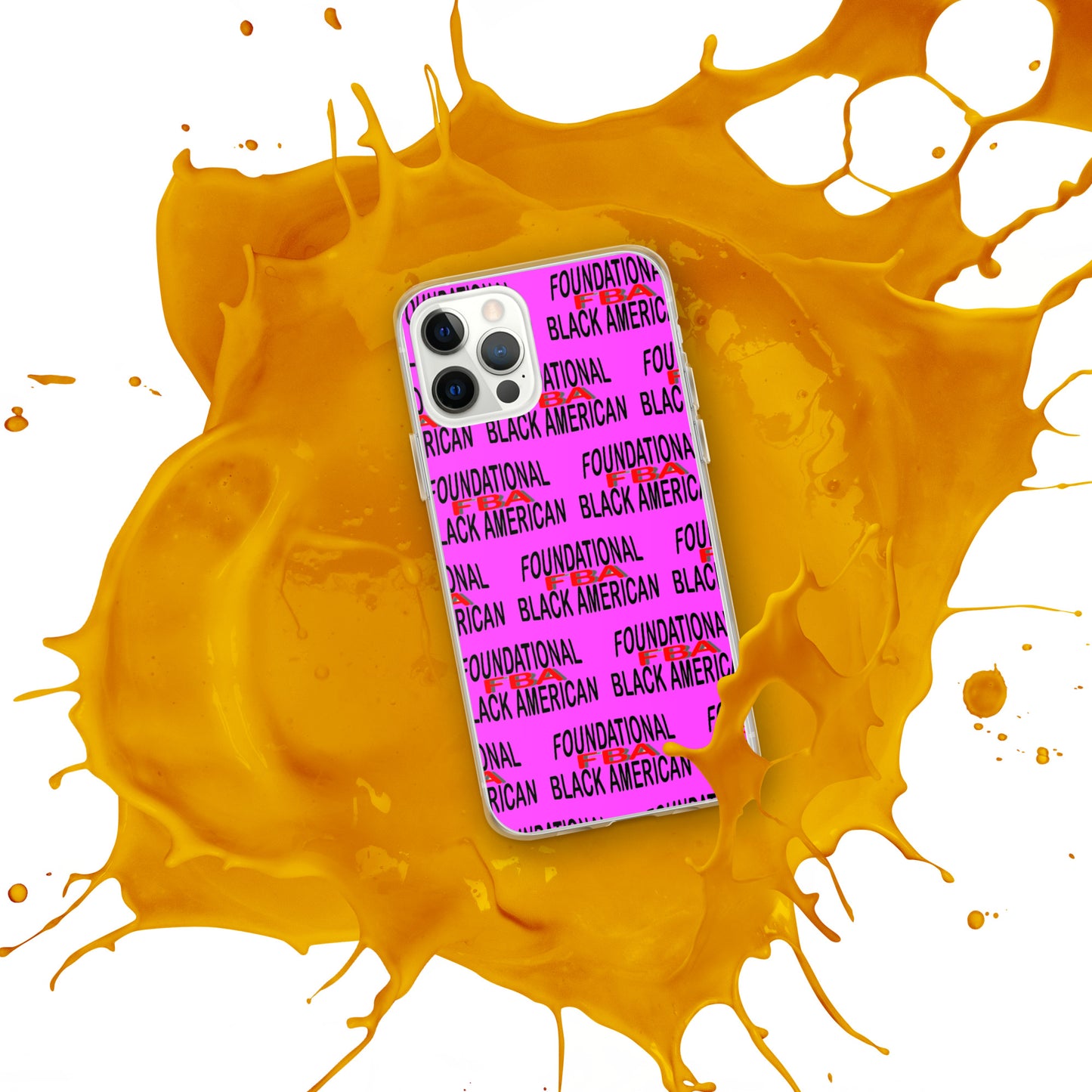 Clear FBA Case for iPhone® PINK