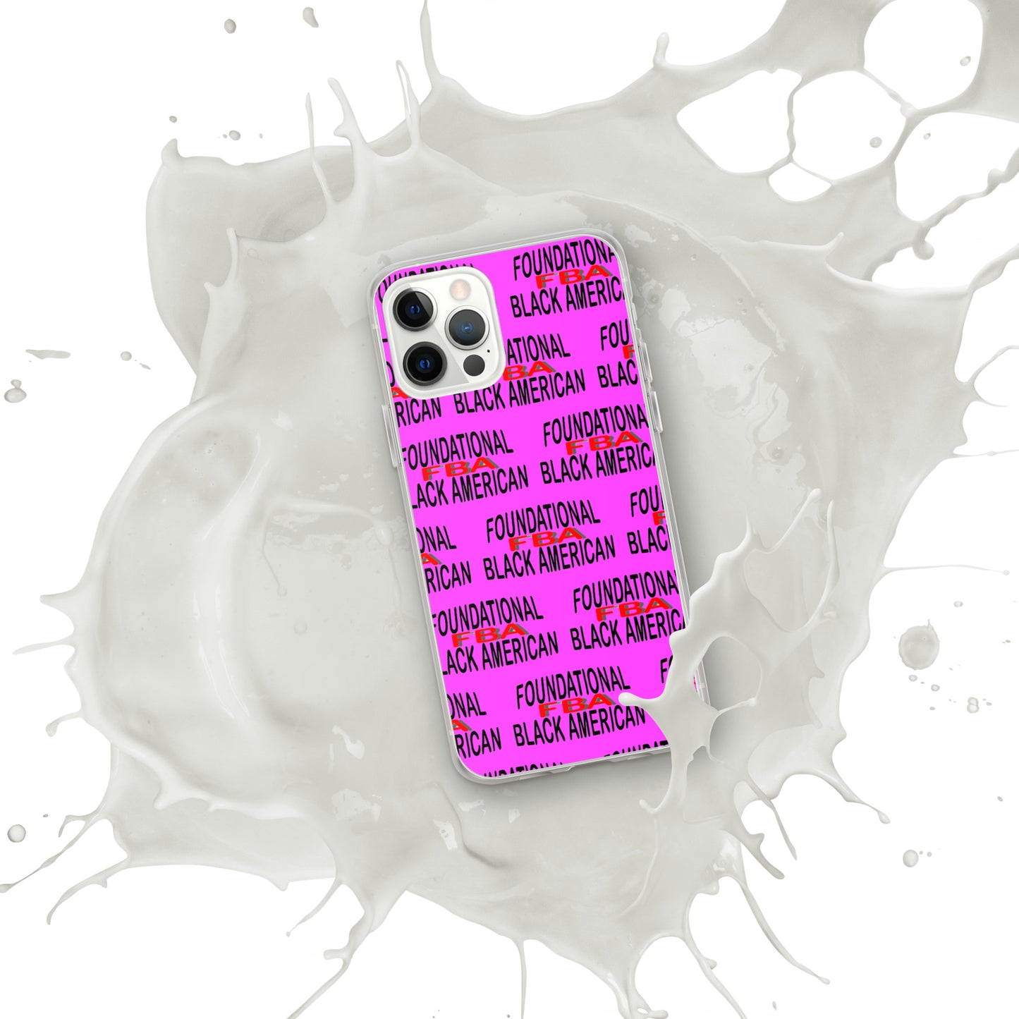 Clear FBA Case for iPhone® PINK