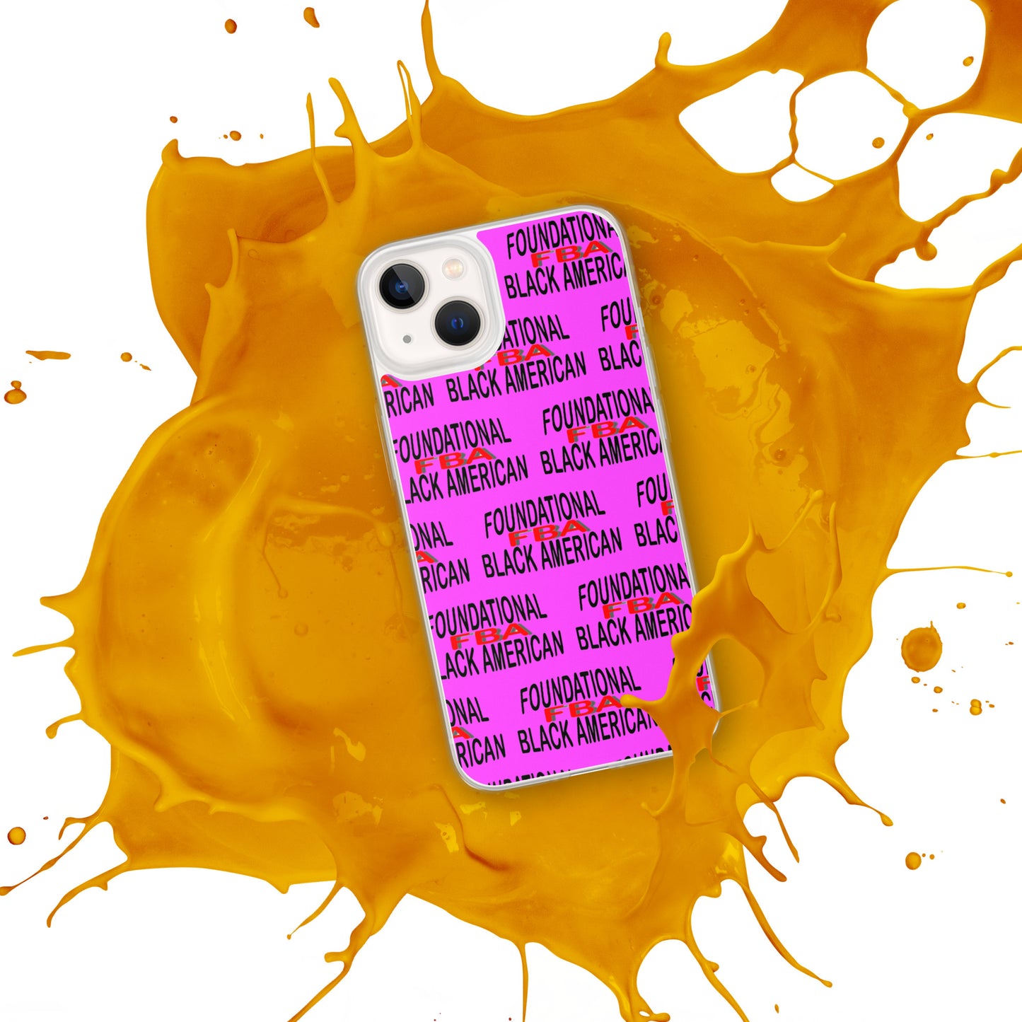 Clear FBA Case for iPhone® PINK