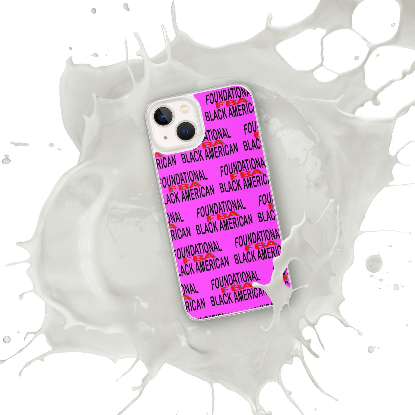 Clear FBA Case for iPhone® PINK