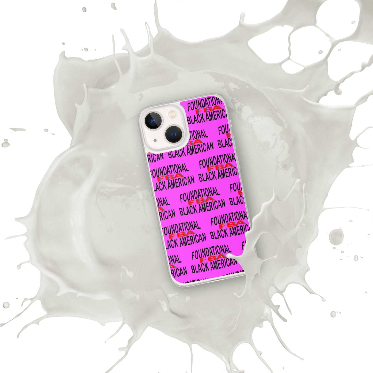 Clear FBA Case for iPhone® PINK