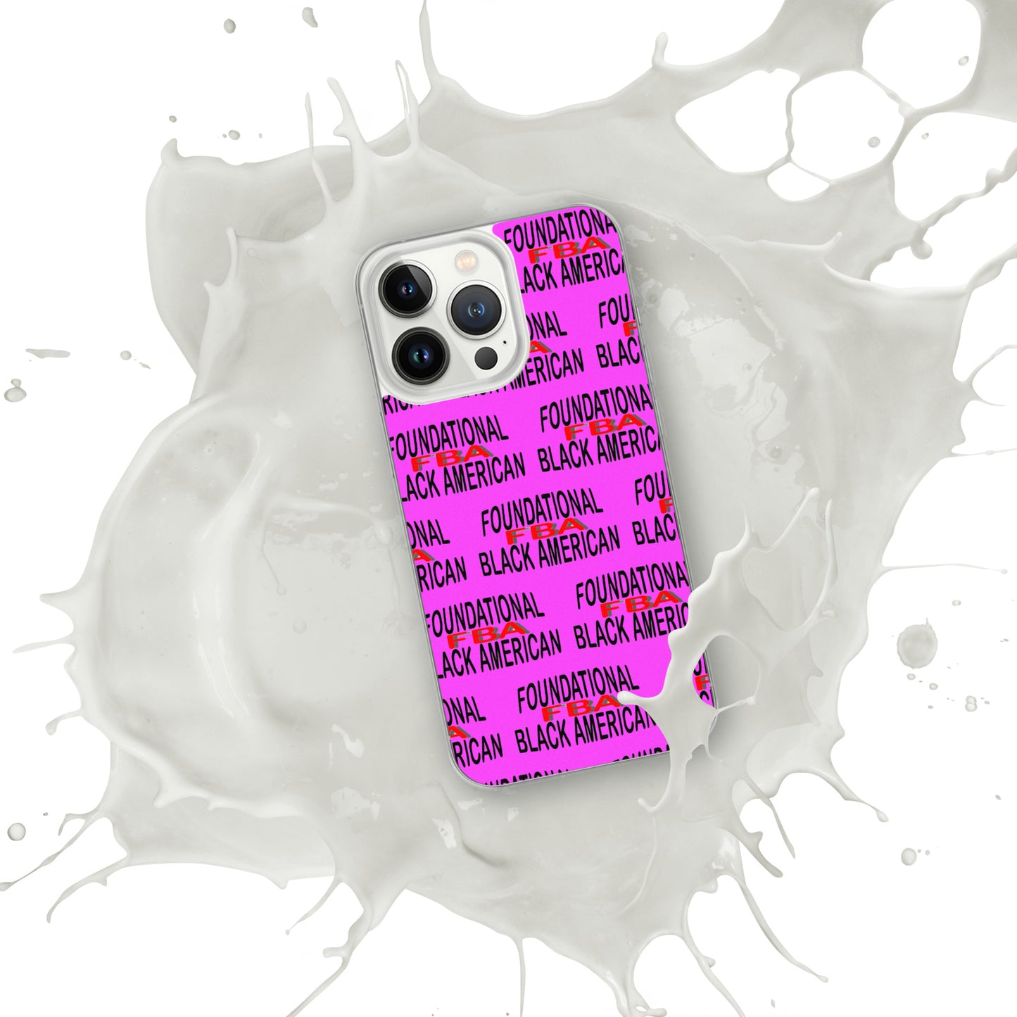 Clear FBA Case for iPhone® PINK