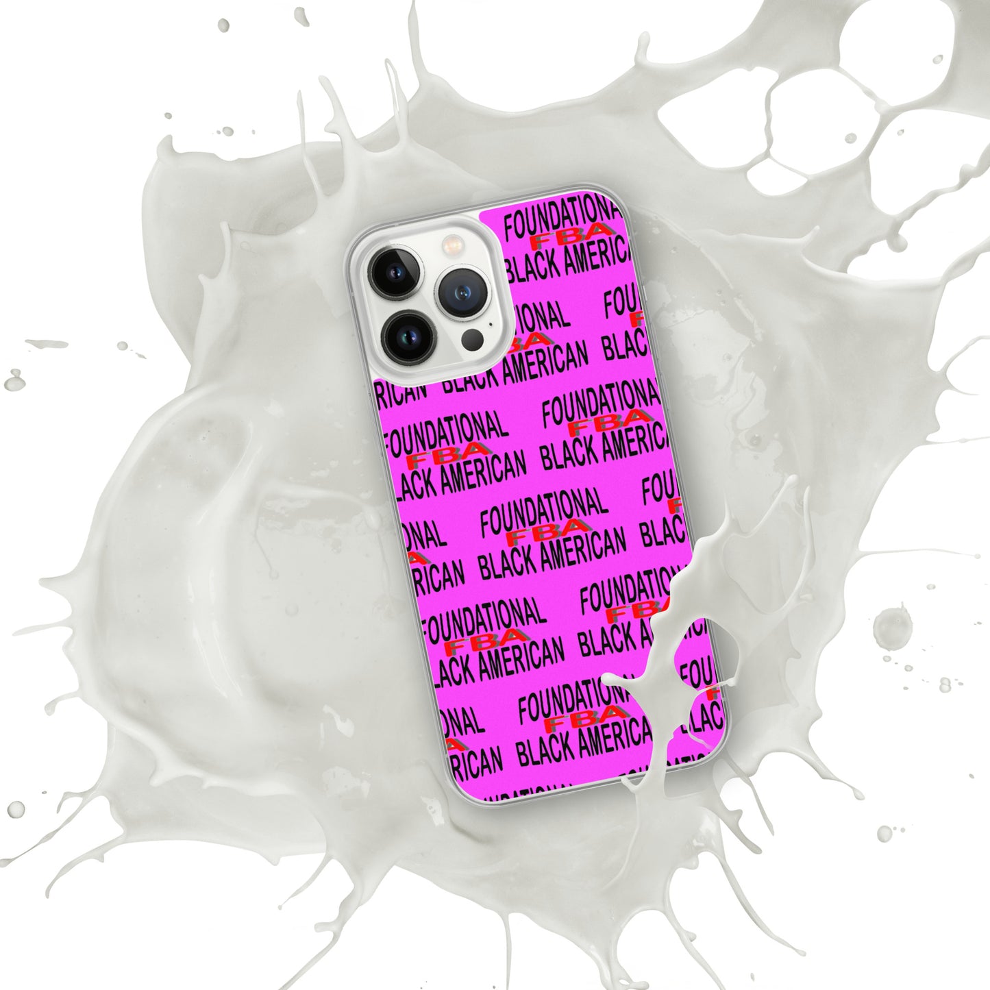 Clear FBA Case for iPhone® PINK