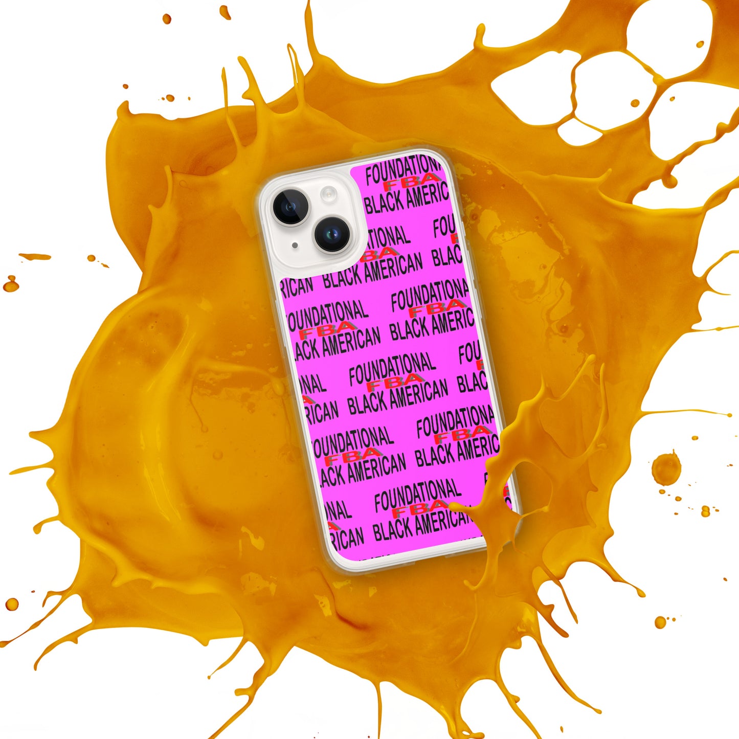 Clear FBA Case for iPhone® PINK