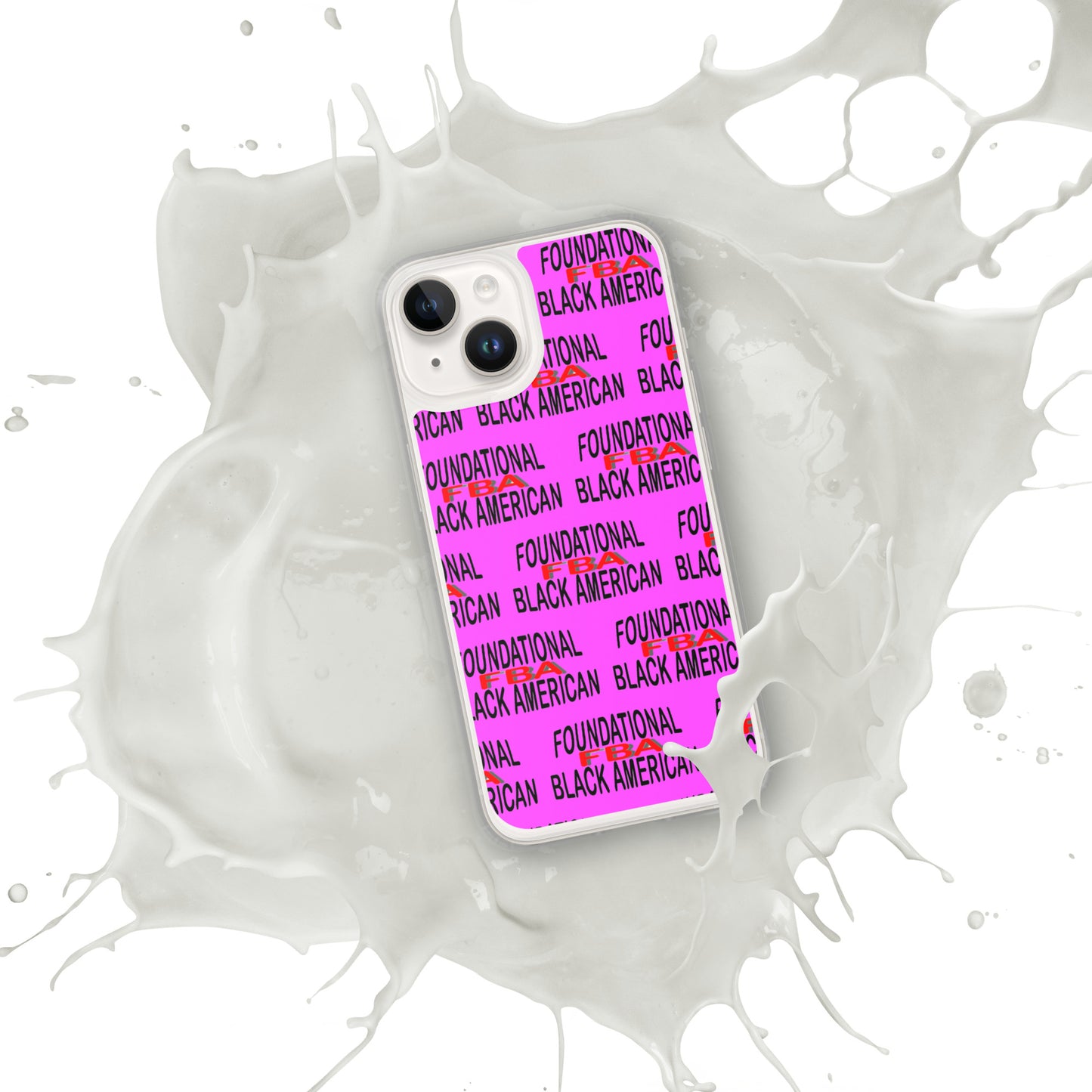 Clear FBA Case for iPhone® PINK