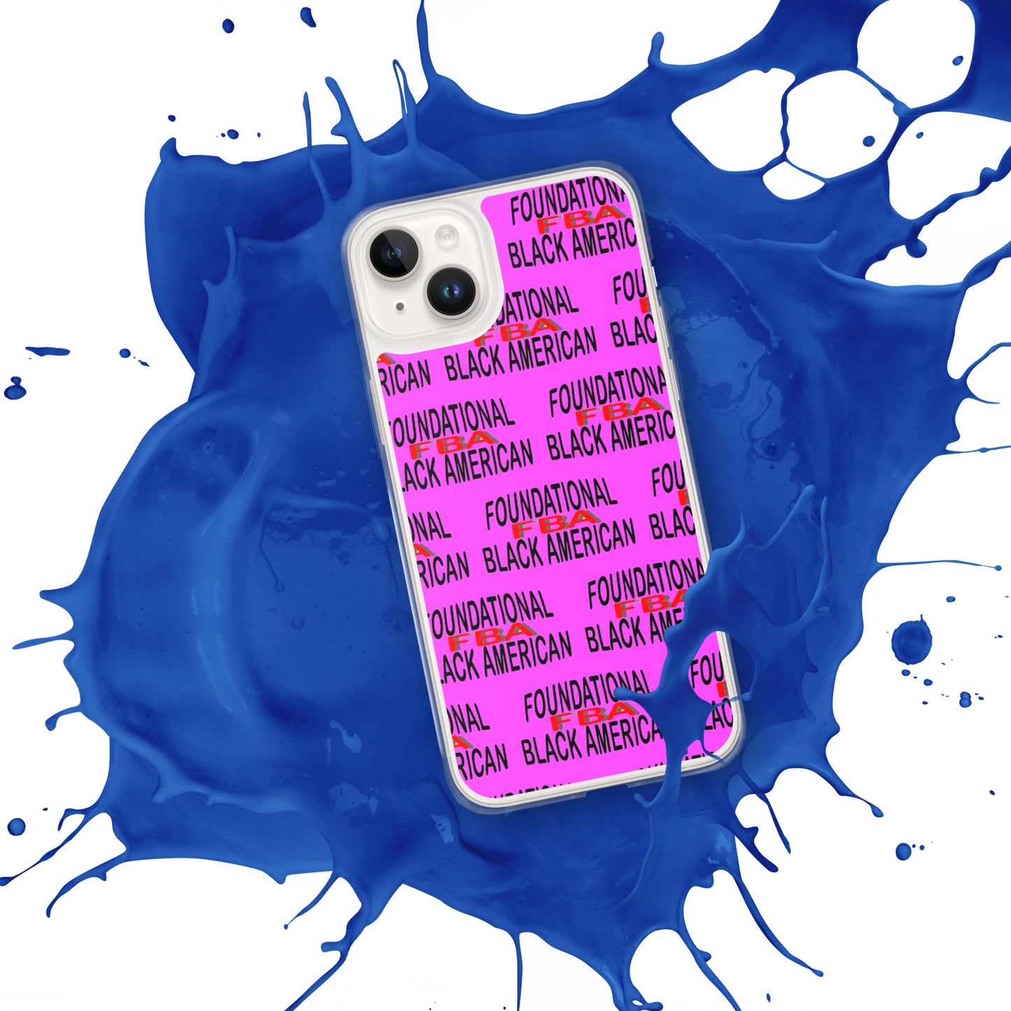 Clear FBA Case for iPhone® PINK