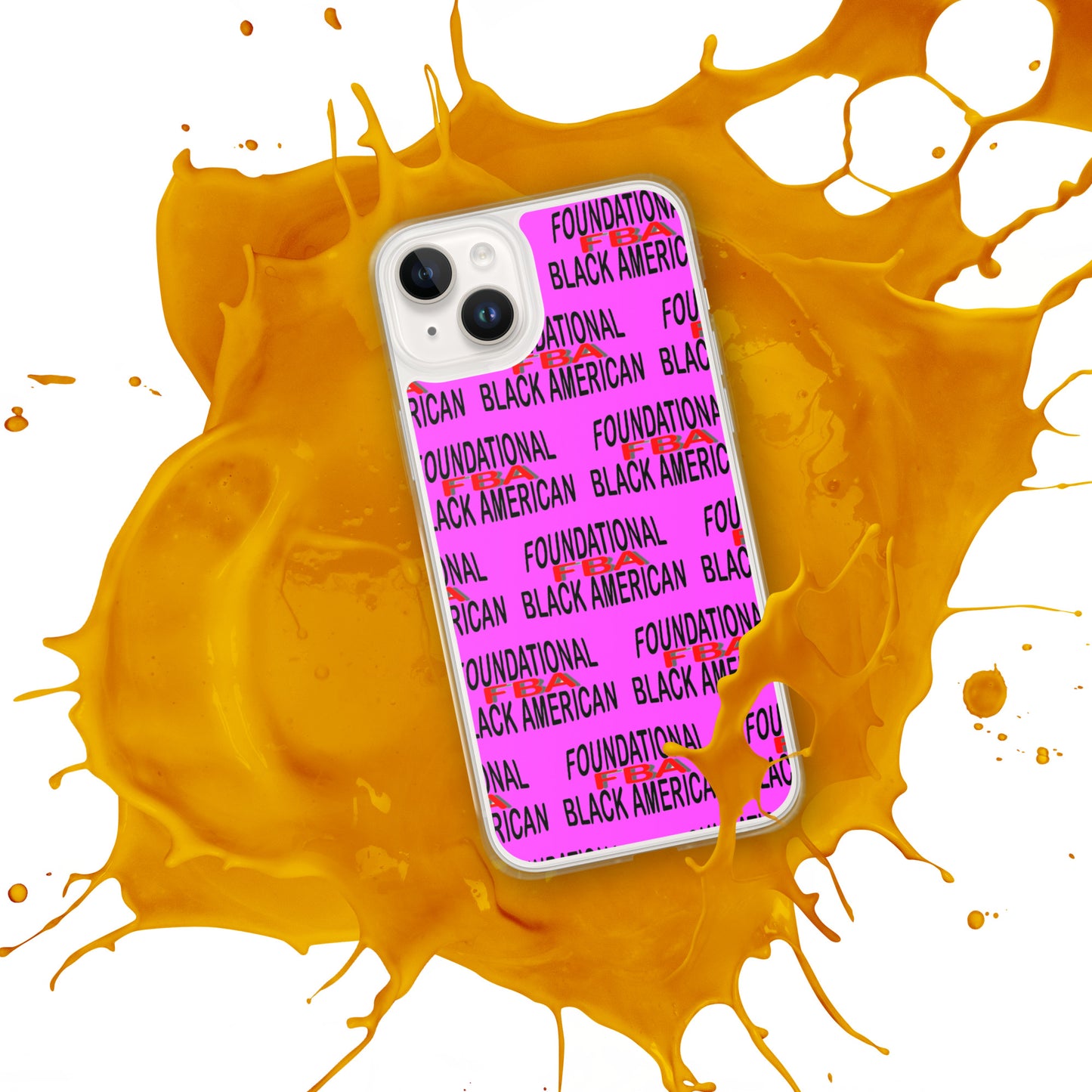 Clear FBA Case for iPhone® PINK