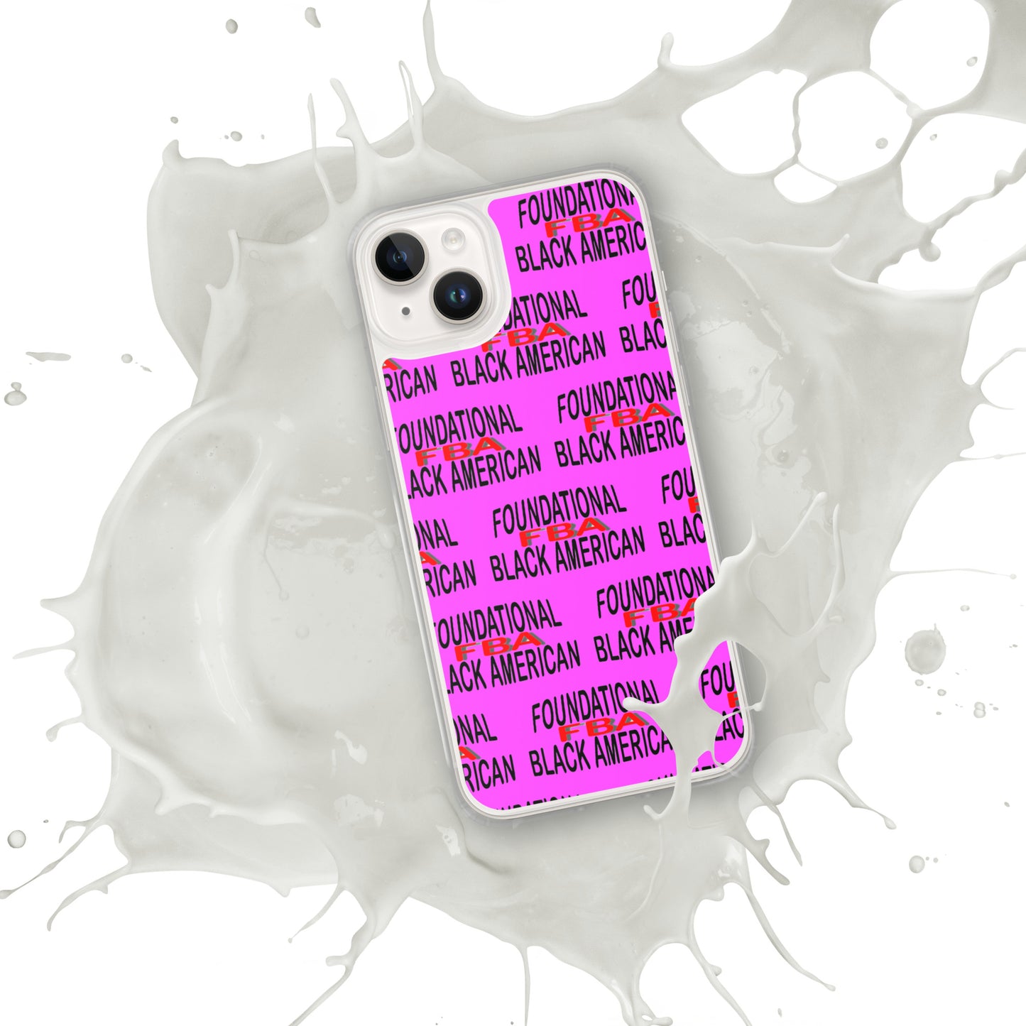 Clear FBA Case for iPhone® PINK