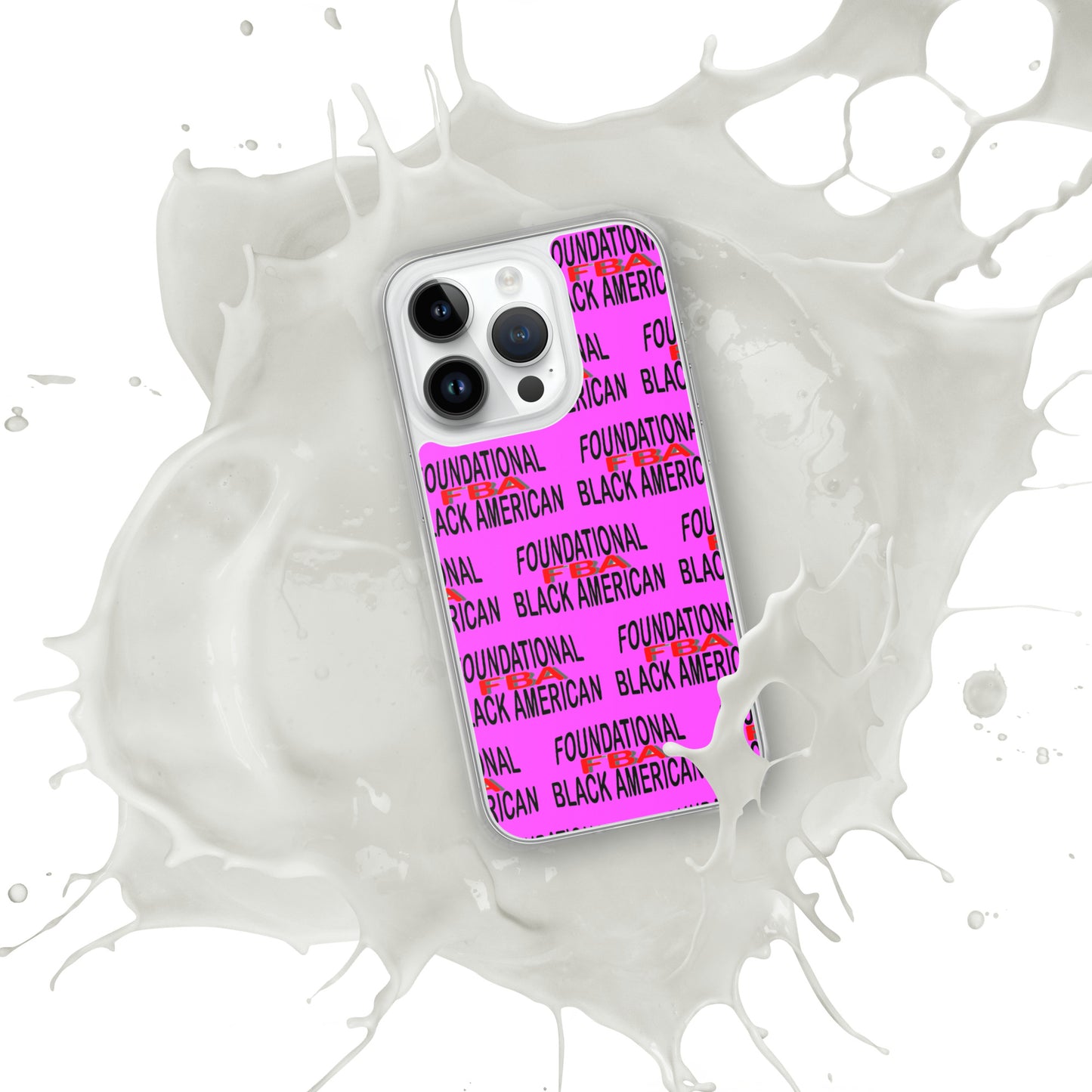 Clear FBA Case for iPhone® PINK