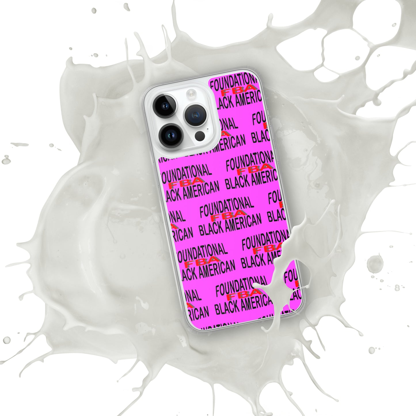 Clear FBA Case for iPhone® PINK