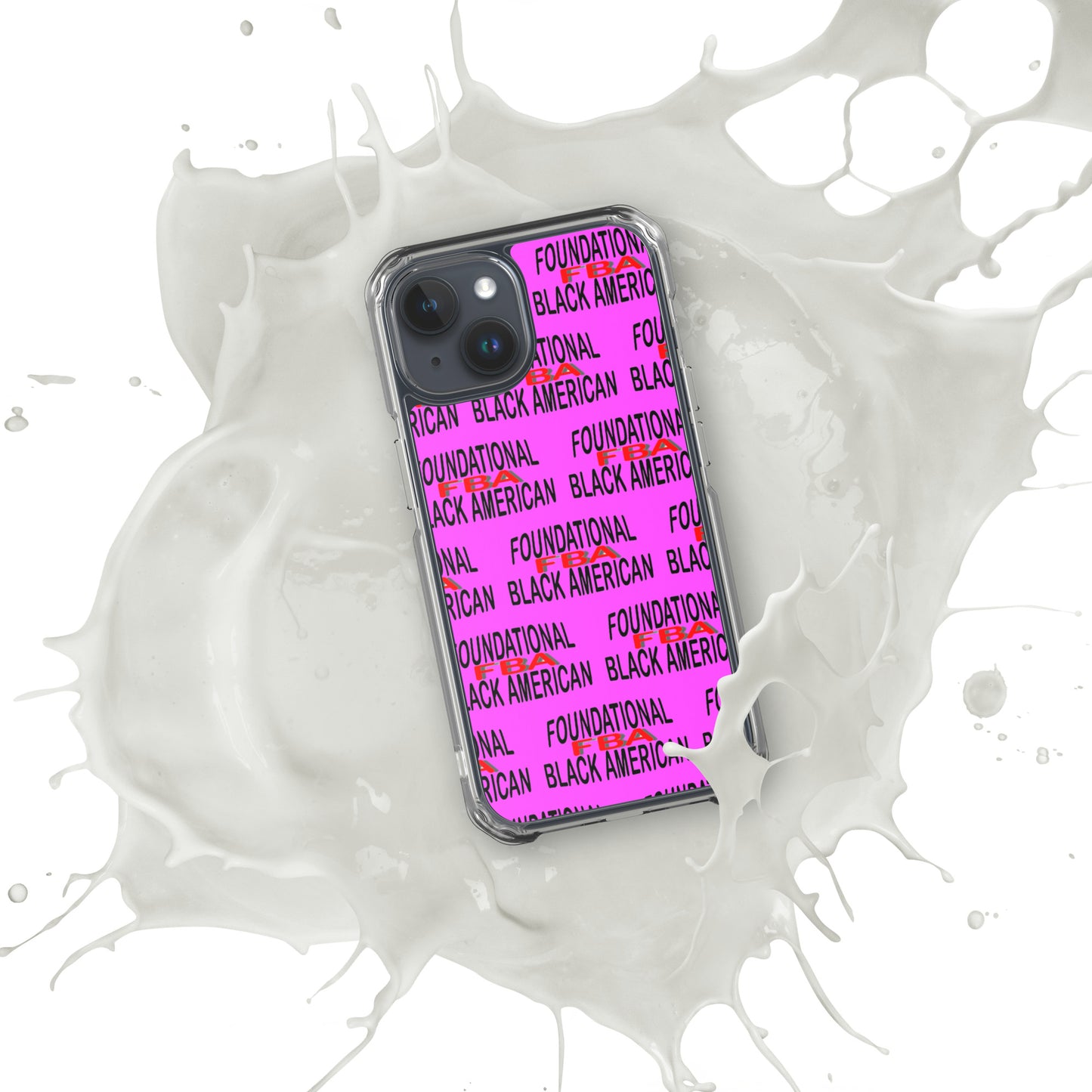 Clear FBA Case for iPhone® PINK