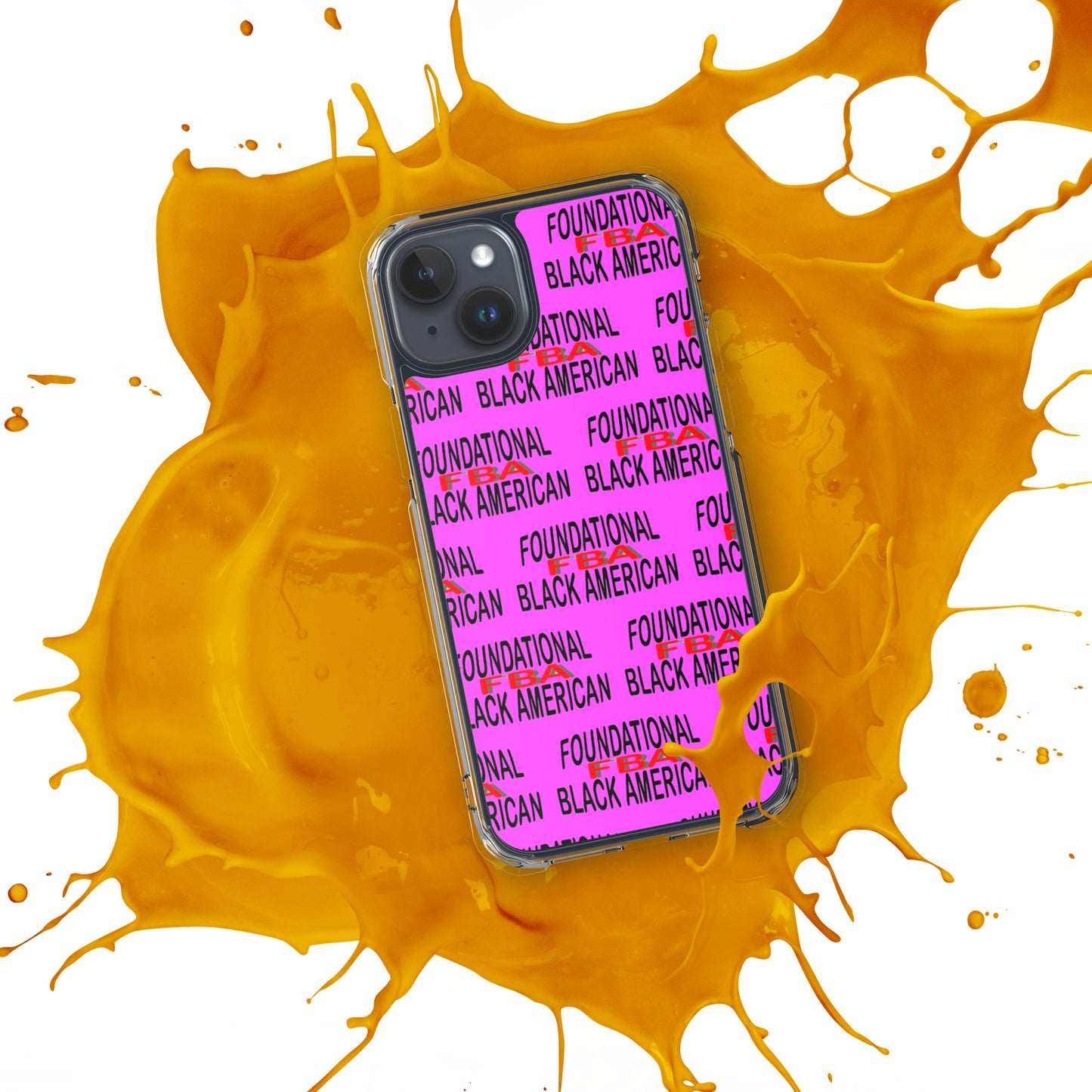 Clear FBA Case for iPhone® PINK