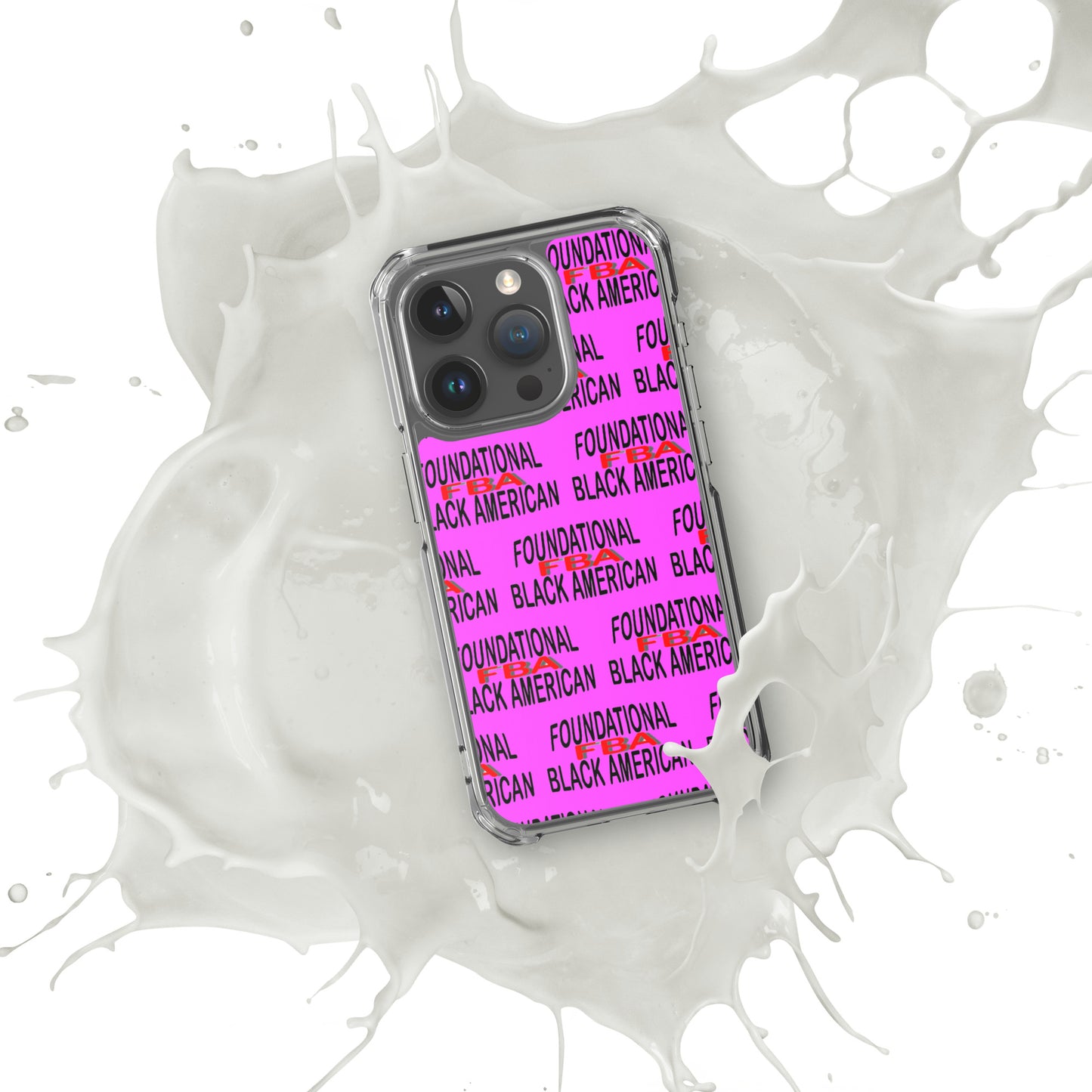 Clear FBA Case for iPhone® PINK