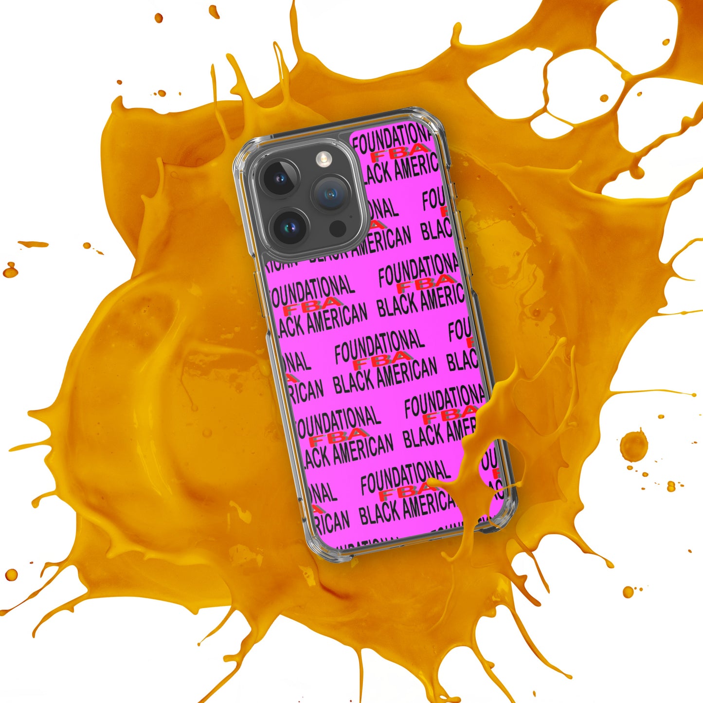 Clear FBA Case for iPhone® PINK