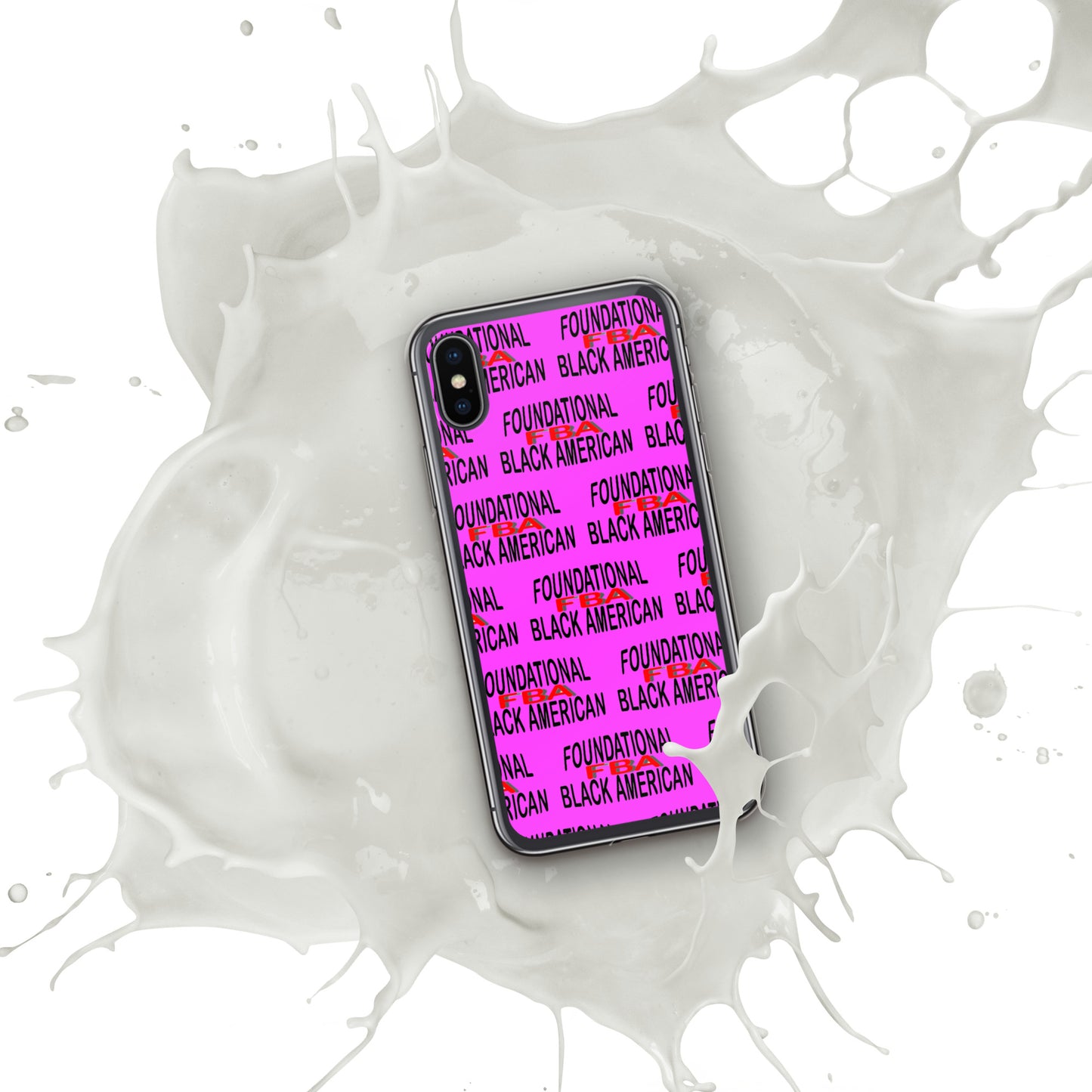 Clear FBA Case for iPhone® PINK