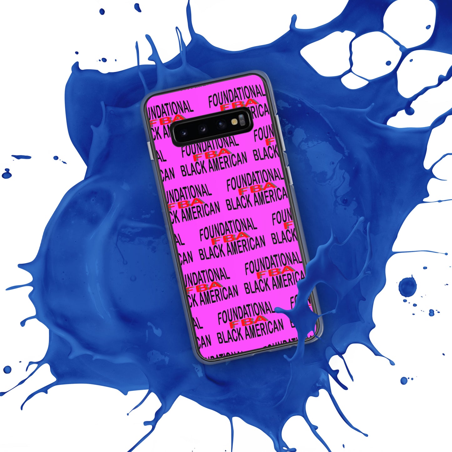 Clear FBA Case for Samsung® PINK