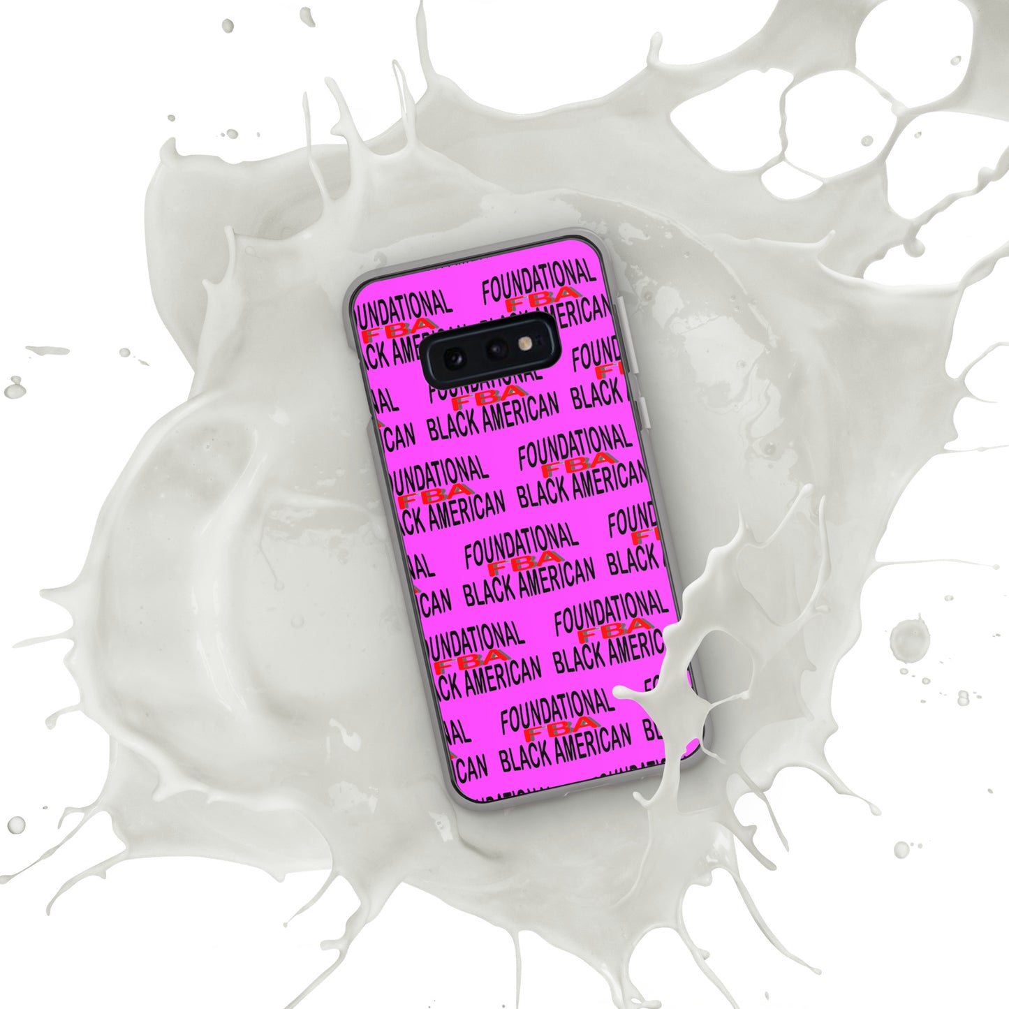 Clear FBA Case for Samsung® PINK