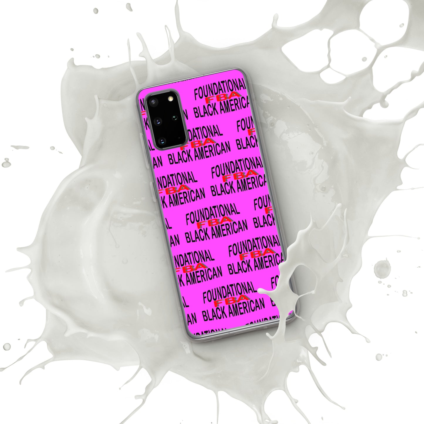 Clear FBA Case for Samsung® PINK