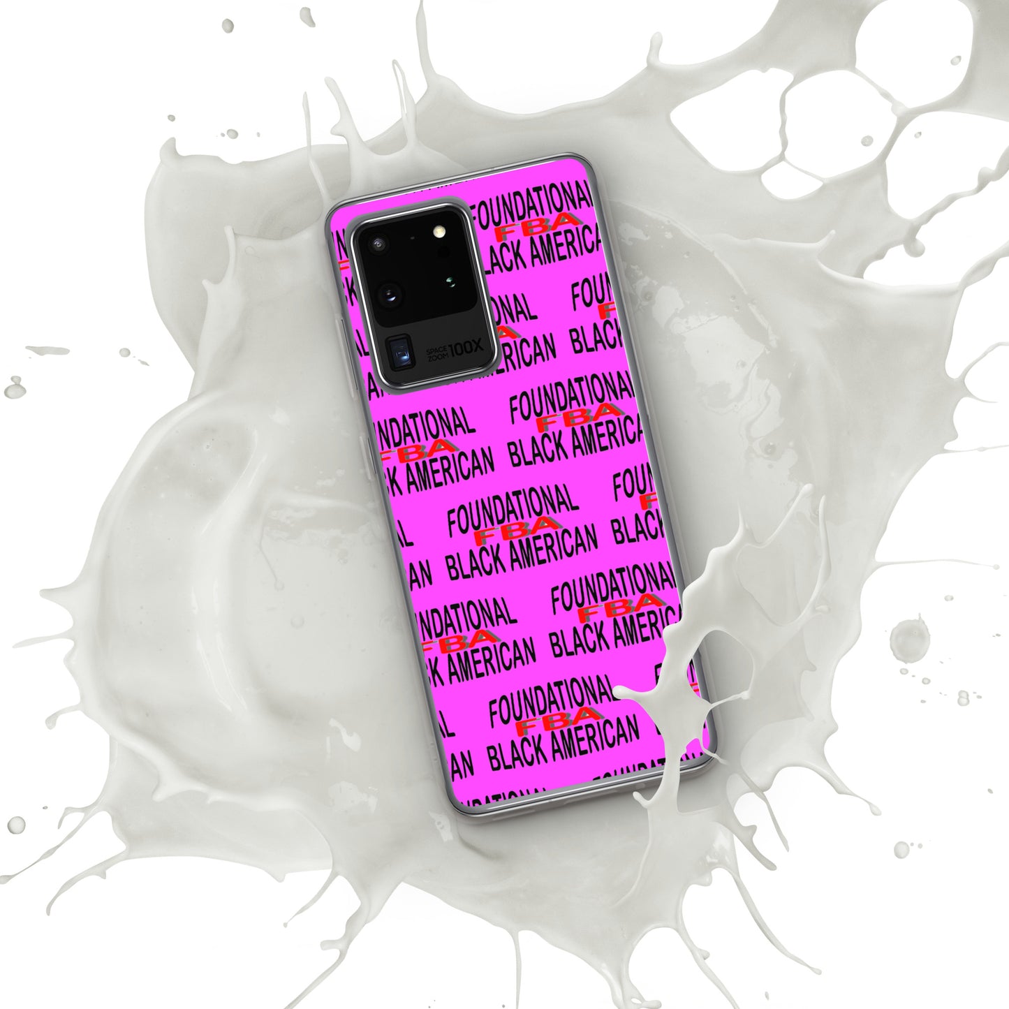 Clear FBA Case for Samsung® PINK