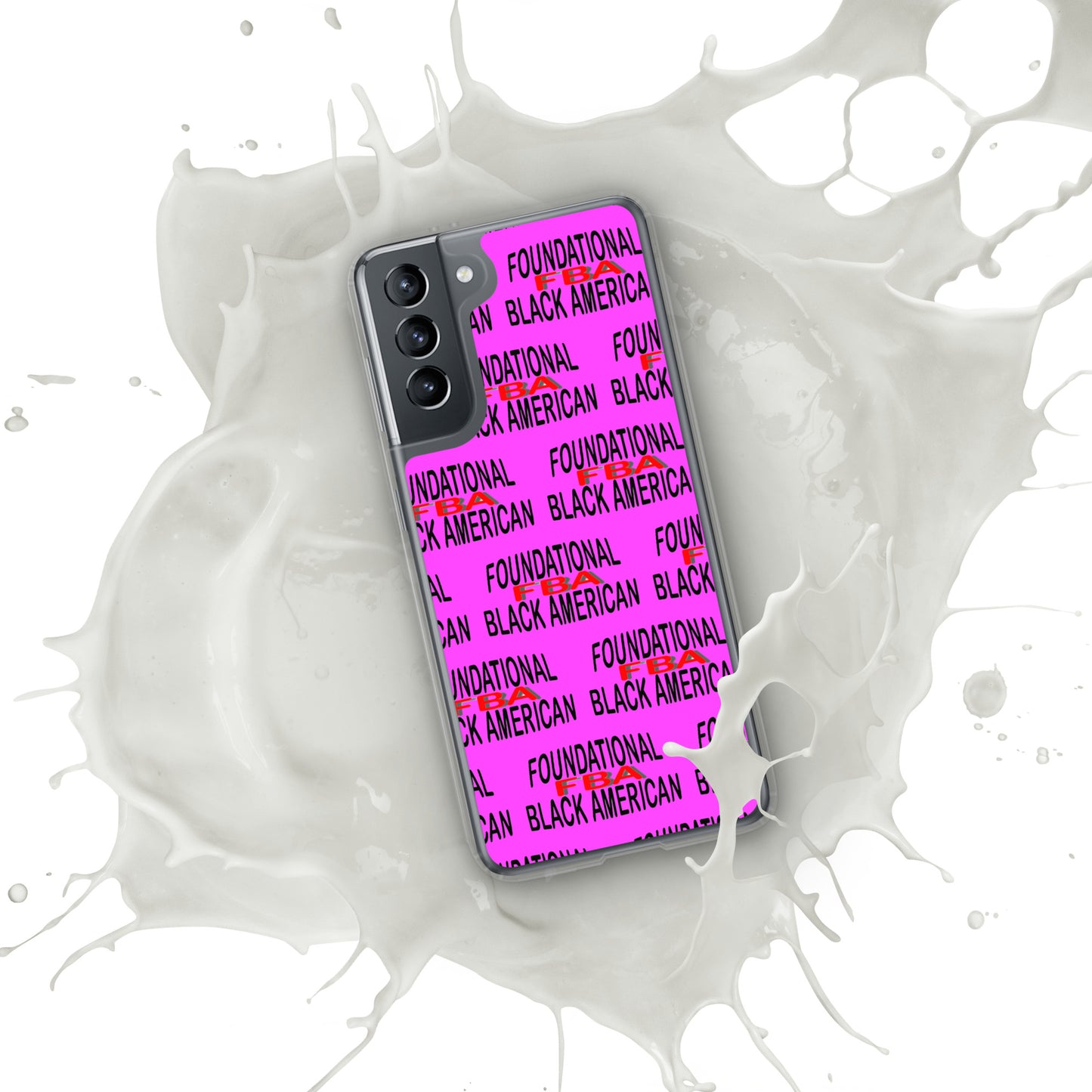 Clear FBA Case for Samsung® PINK