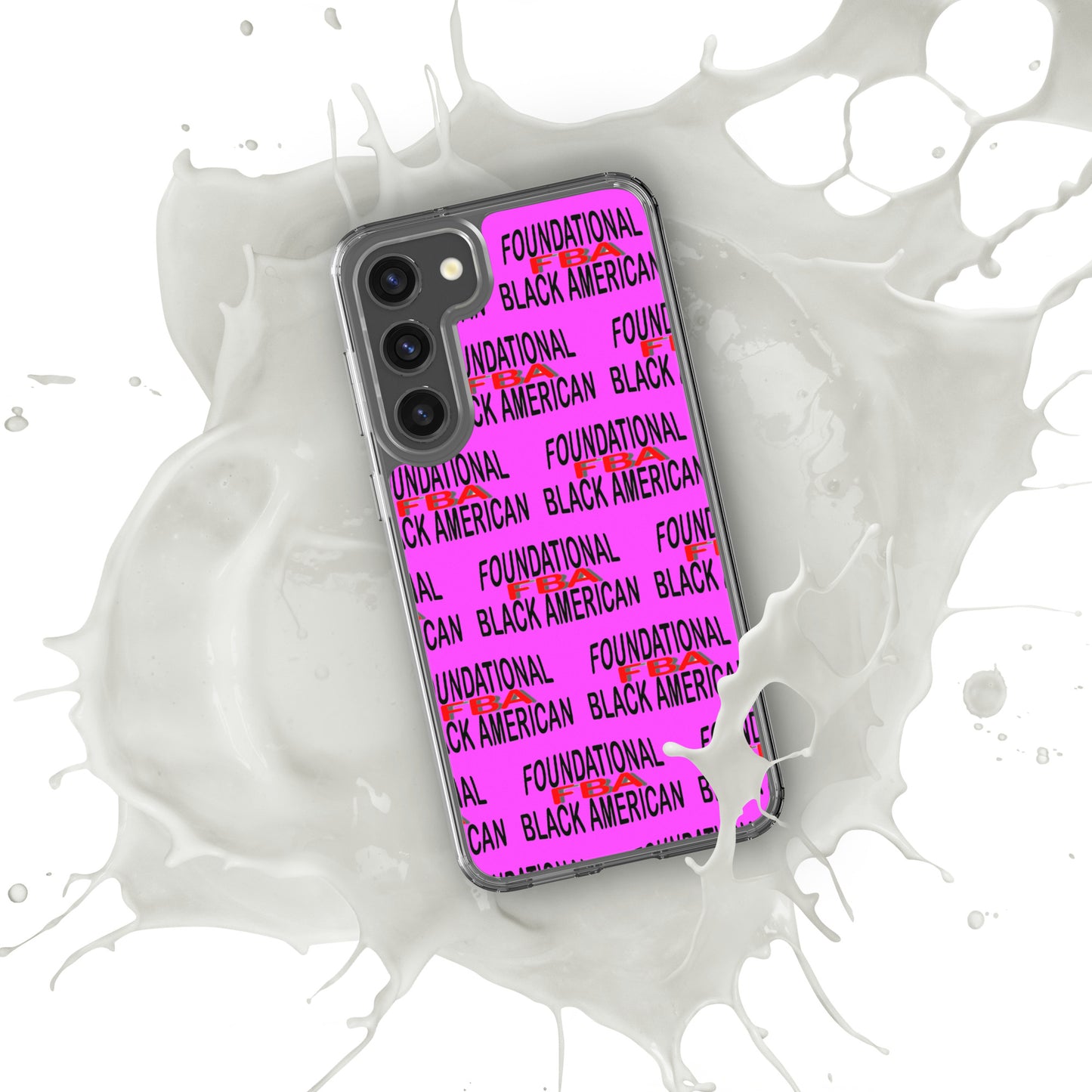 Clear FBA Case for Samsung® PINK