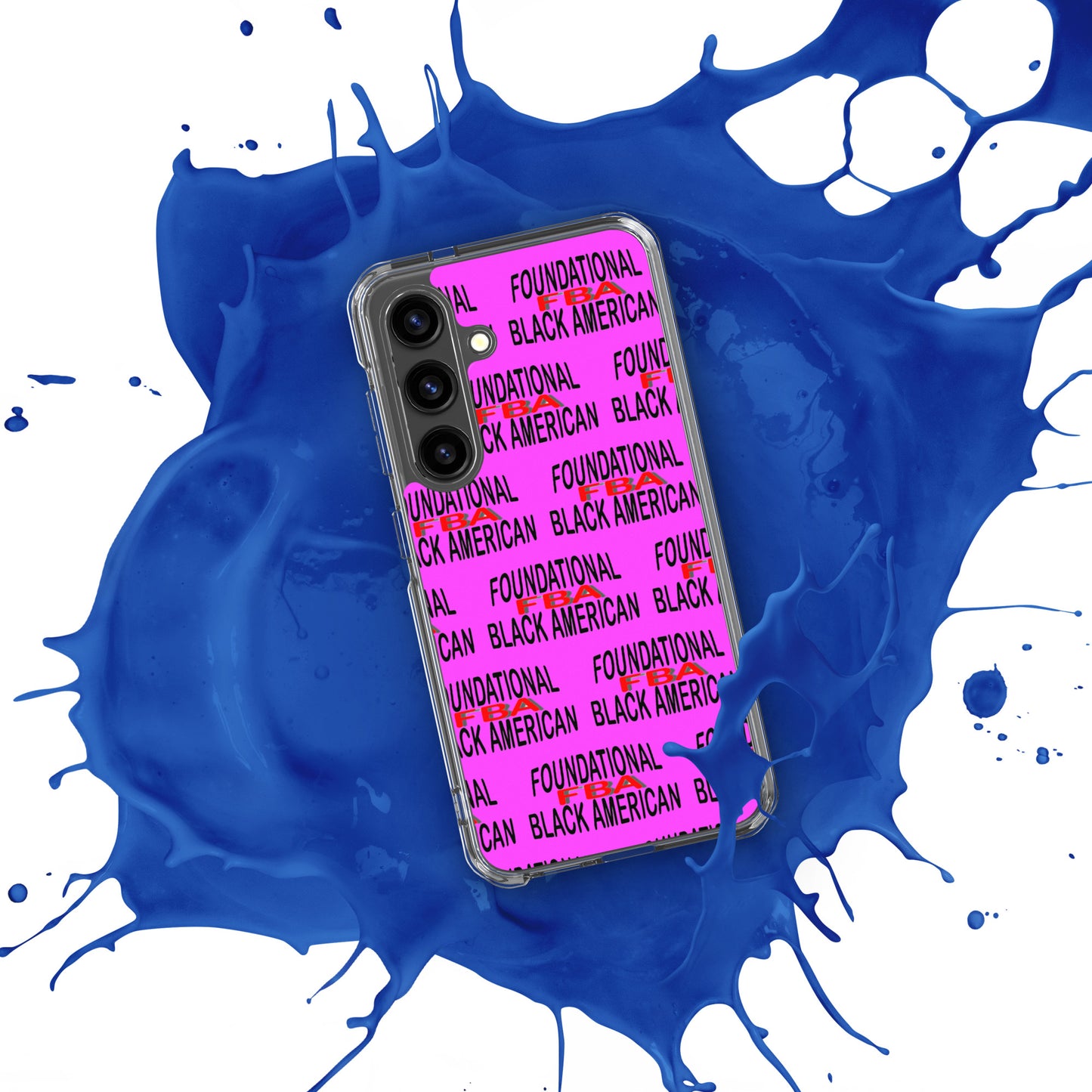 Clear FBA Case for Samsung® PINK