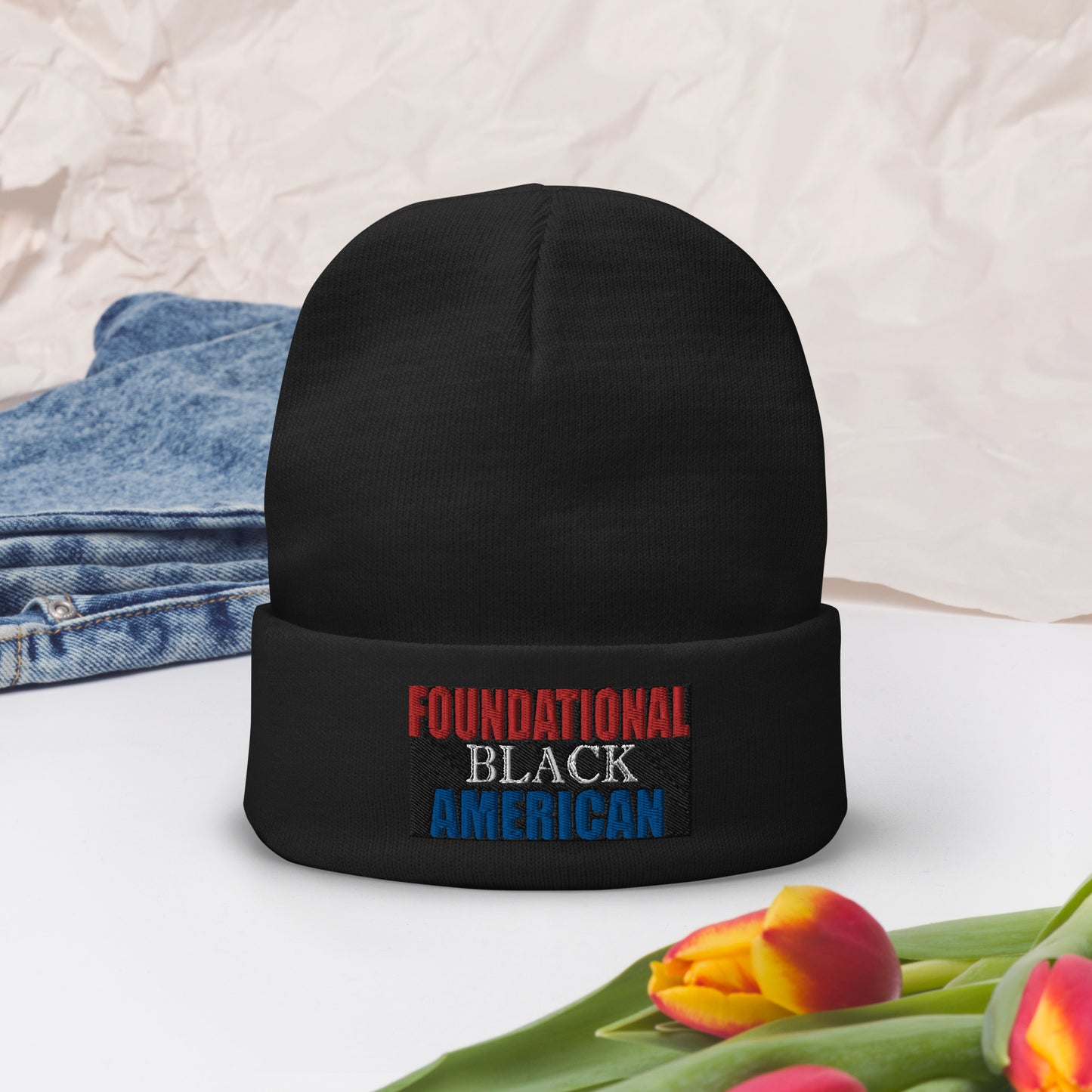 Embroidered FBA Beanie