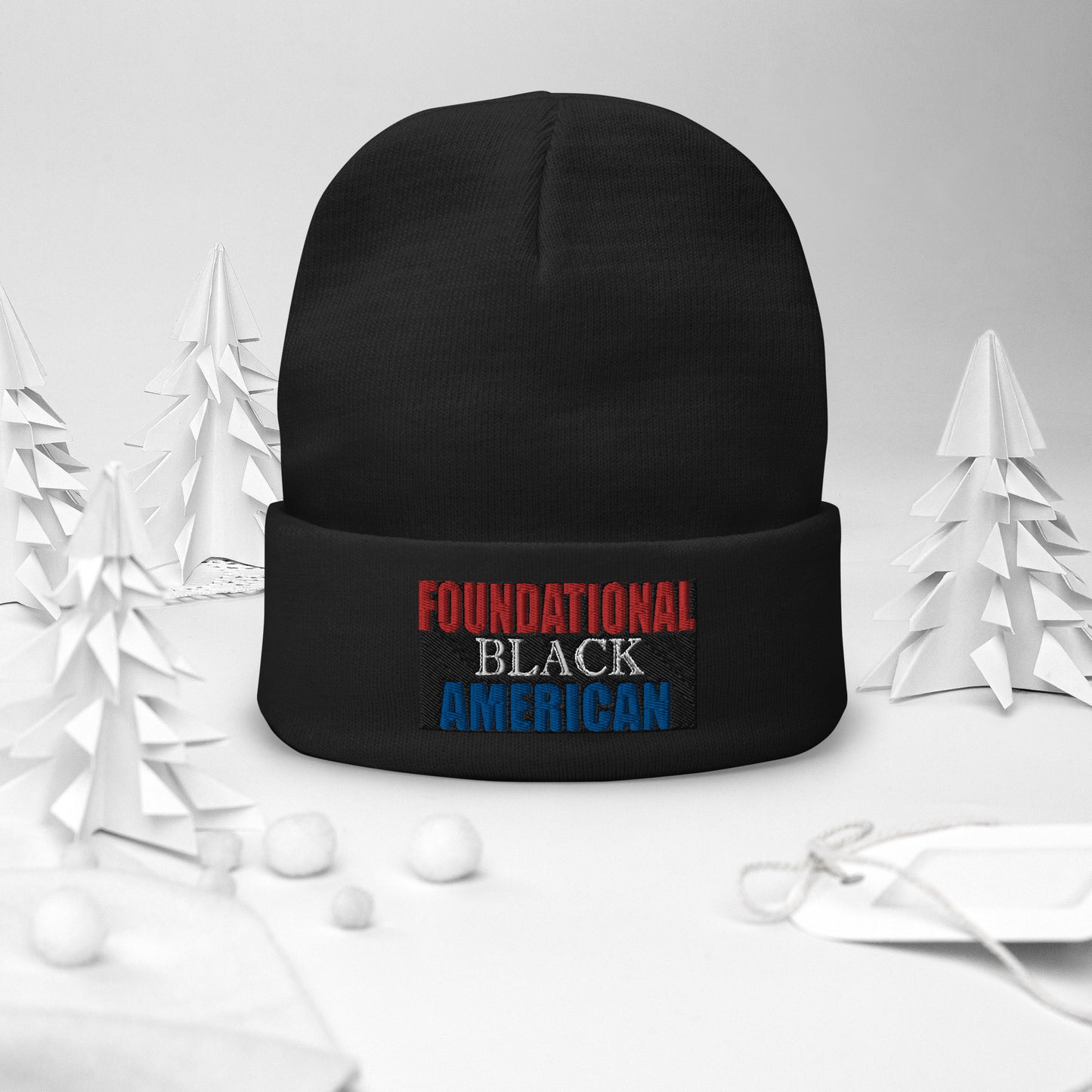 Embroidered FBA Beanie