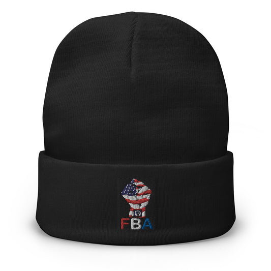 Embroidered FBA Beanie