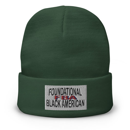 Embroidered FBA Beanie