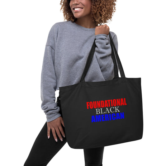 Large organic FBA tote bag