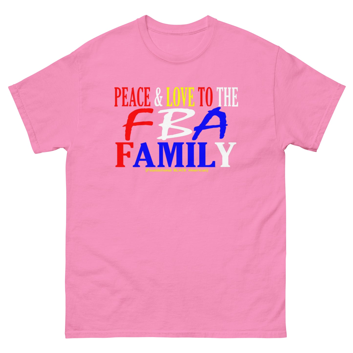 Men's classic FBA LOVE tee