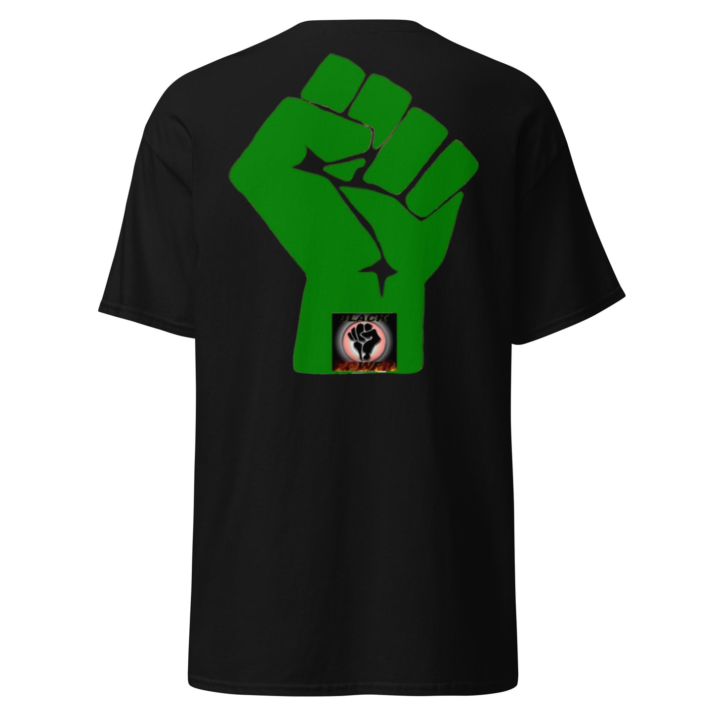 Men's classic EVERY MONTH tee Green Fist