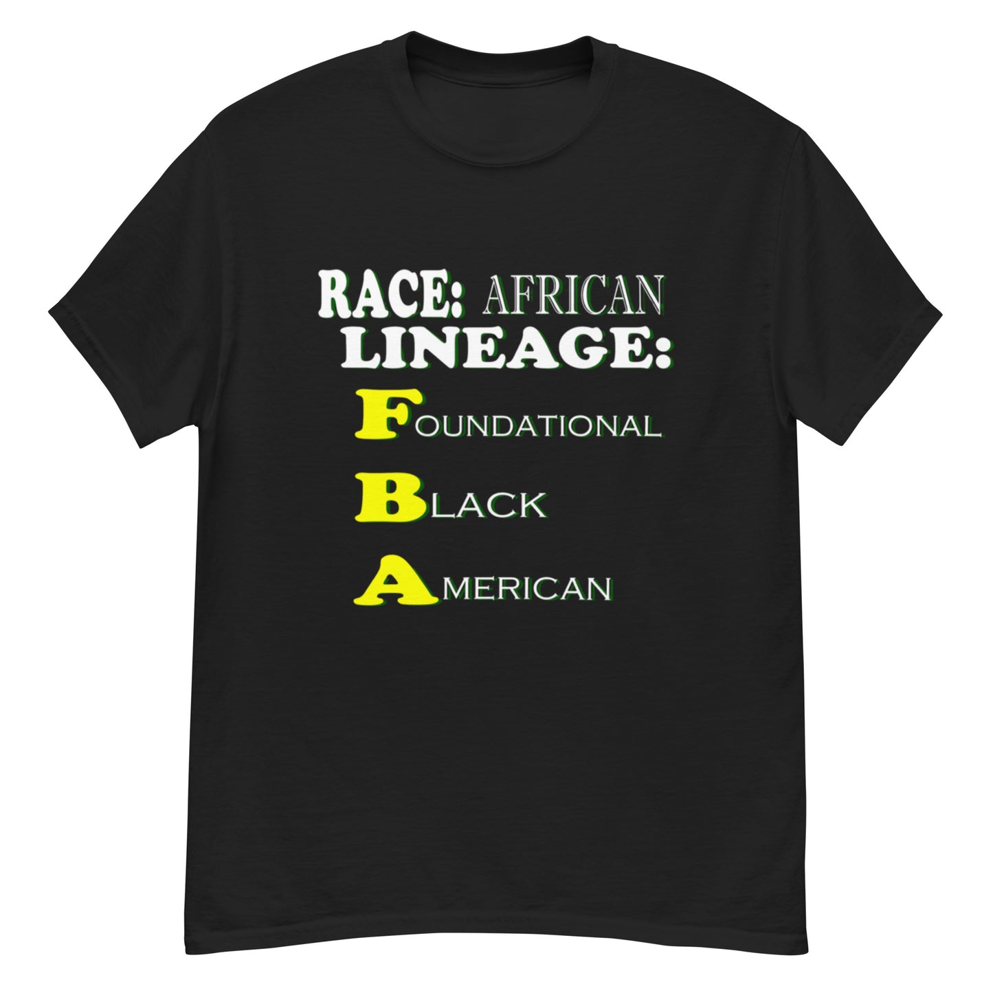 Men's classic FBA tee